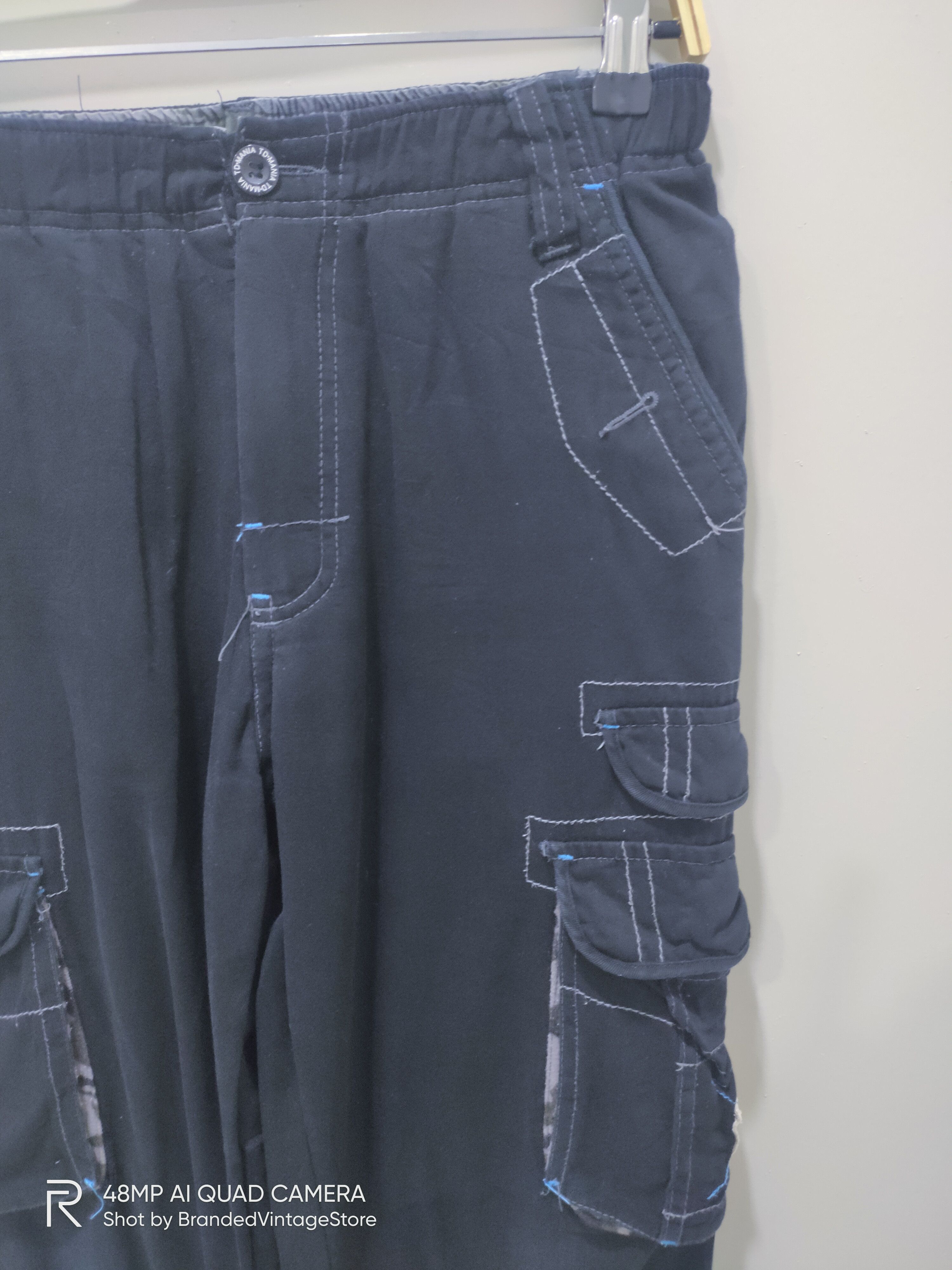 Japanese Brand × Seditionaries TD MANIA Camo Double Knee Multipocket Tactical Cargo Pants Size US 28 / EU 44 - 8 Thumbnail