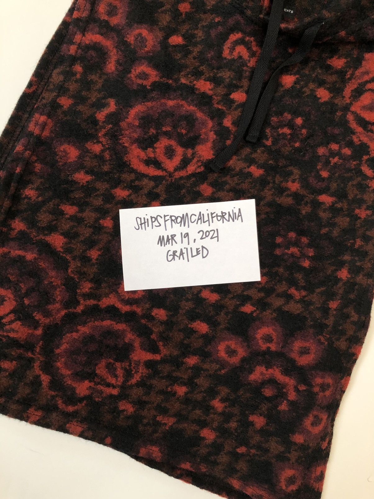 Engineered Garments Engineered Garments Interliner Hooded Poncho Floral Print Size US M / EU 48-50 / 2 - 9 Thumbnail