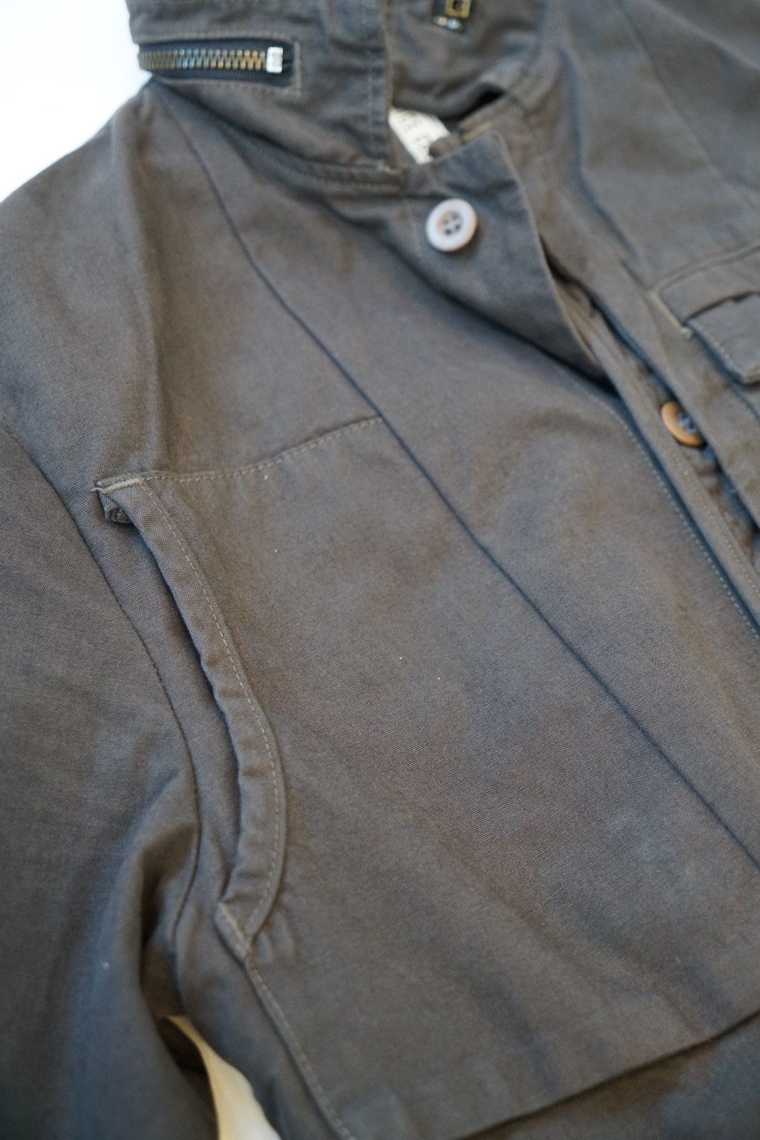 Nice Collective Deconstructed Cotton Twill Worker Blazer Size US S / EU 44-46 / 1 - 6 Thumbnail