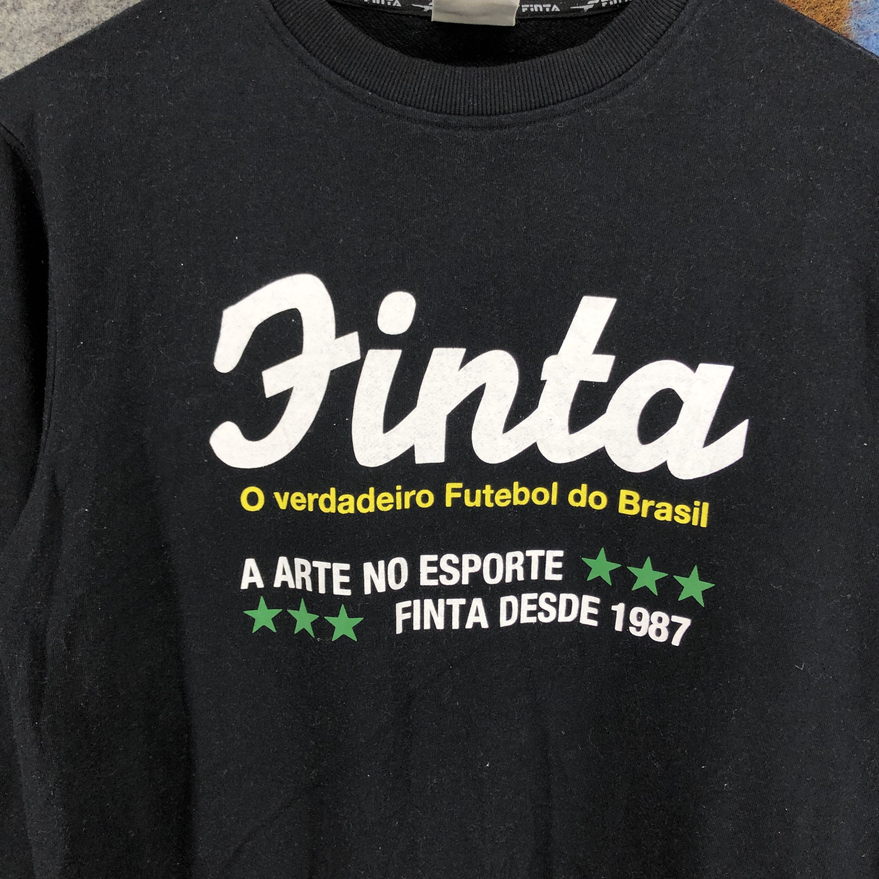 Other FUTEBOL DO BRASIL by FINTA Crew Neck Sweatshirt #2739-99 Size US M / EU 48-50 / 2 - 4 Thumbnail