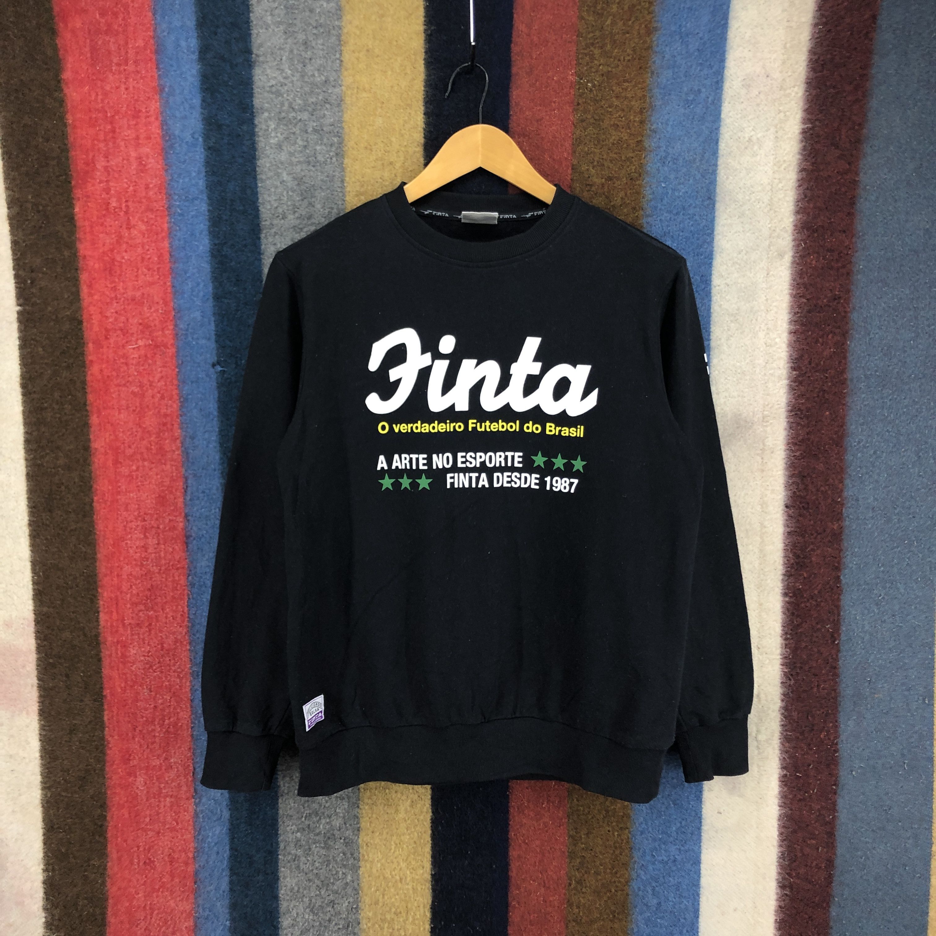 Other FUTEBOL DO BRASIL by FINTA Crew Neck Sweatshirt #2739-99 Size US M / EU 48-50 / 2 - 3 Thumbnail