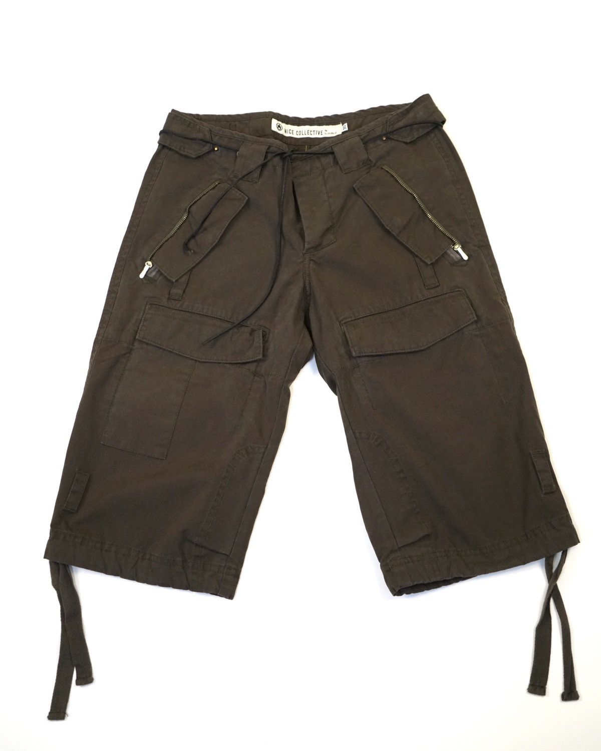 Nice Collective N.I.C.E. Collective Military Combat Cargo Shorts Size US 30 / EU 46 - 1 Thumbnail