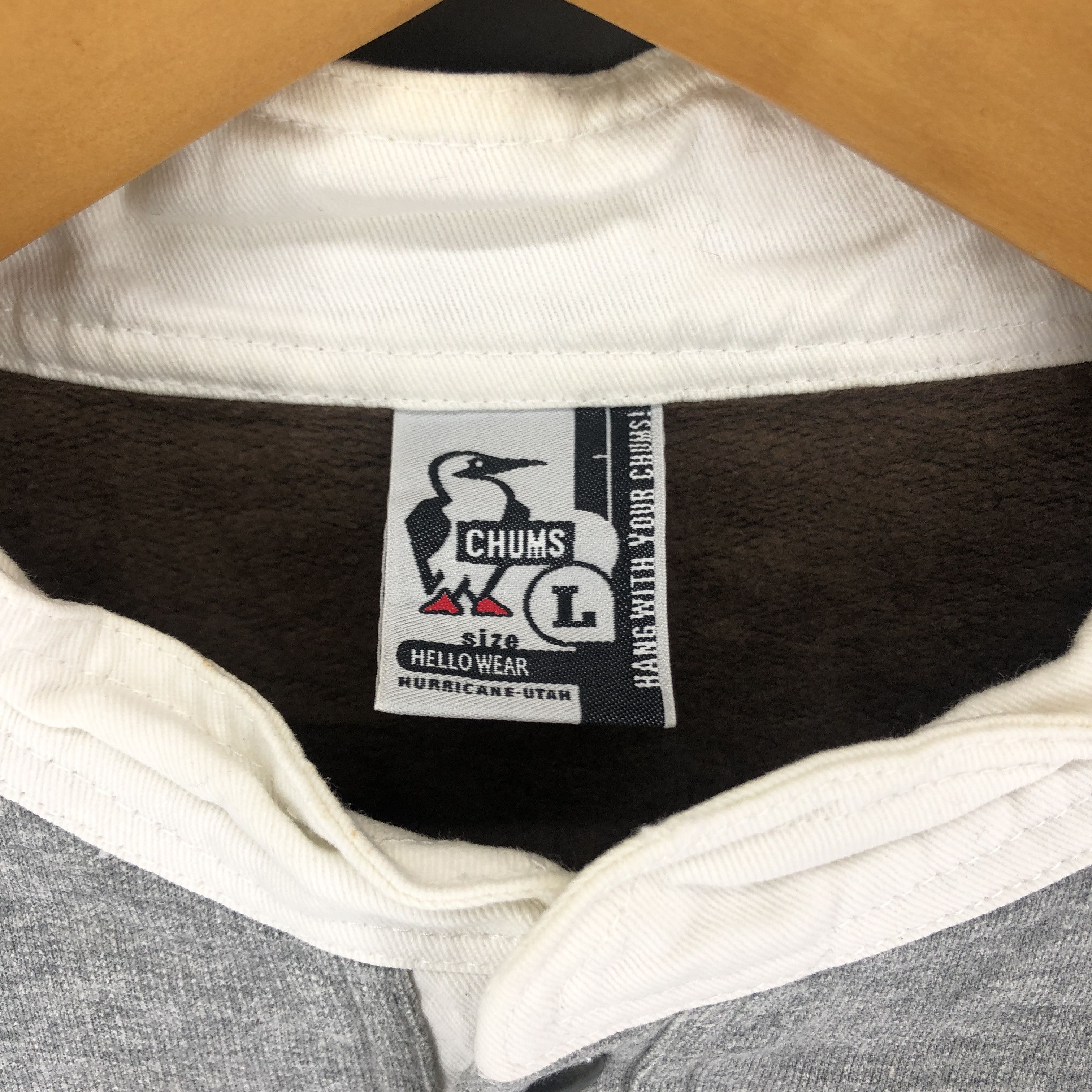 Chums CHUMS Sweatshirt Colour Block #1820-67 Size US S / EU 44-46 / 1 - 3 Thumbnail