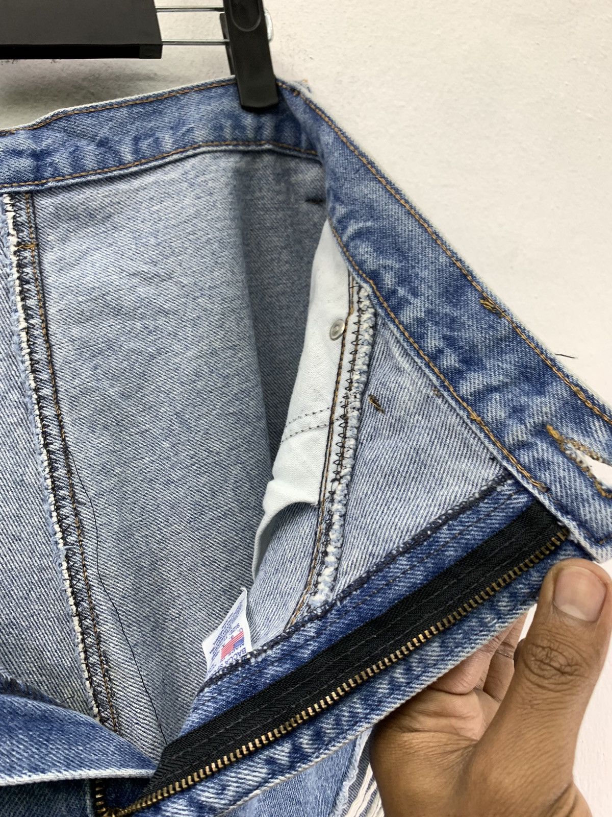 Japanese Brand OZARK MOUNTAIN USA Vintag Rare Bacca Disstressed Denim Jean Size US 30 / EU 46 - 19 Thumbnail