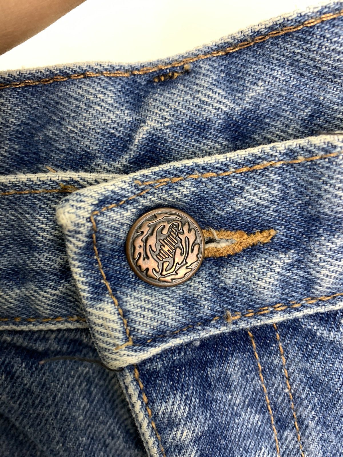 Japanese Brand OZARK MOUNTAIN USA Vintag Rare Bacca Disstressed Denim Jean Size US 30 / EU 46 - 12 Thumbnail