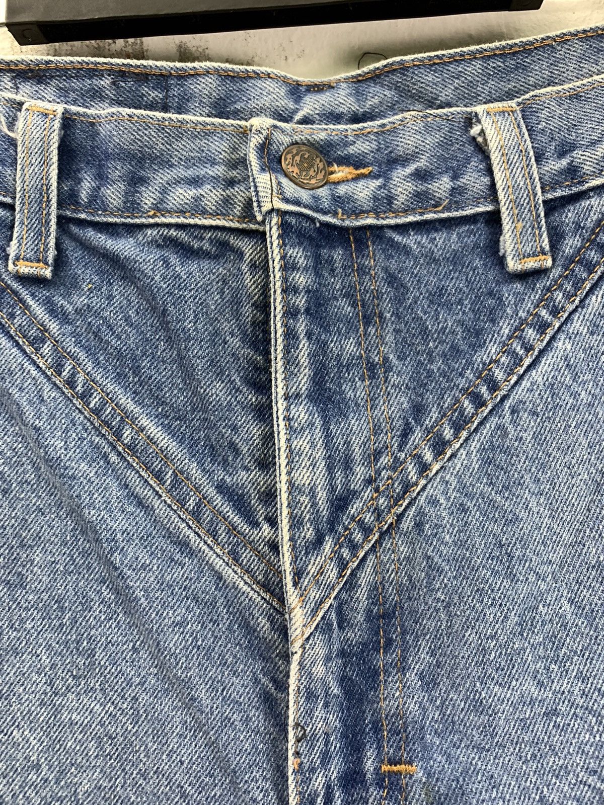 Japanese Brand OZARK MOUNTAIN USA Vintag Rare Bacca Disstressed Denim Jean Size US 30 / EU 46 - 10 Thumbnail