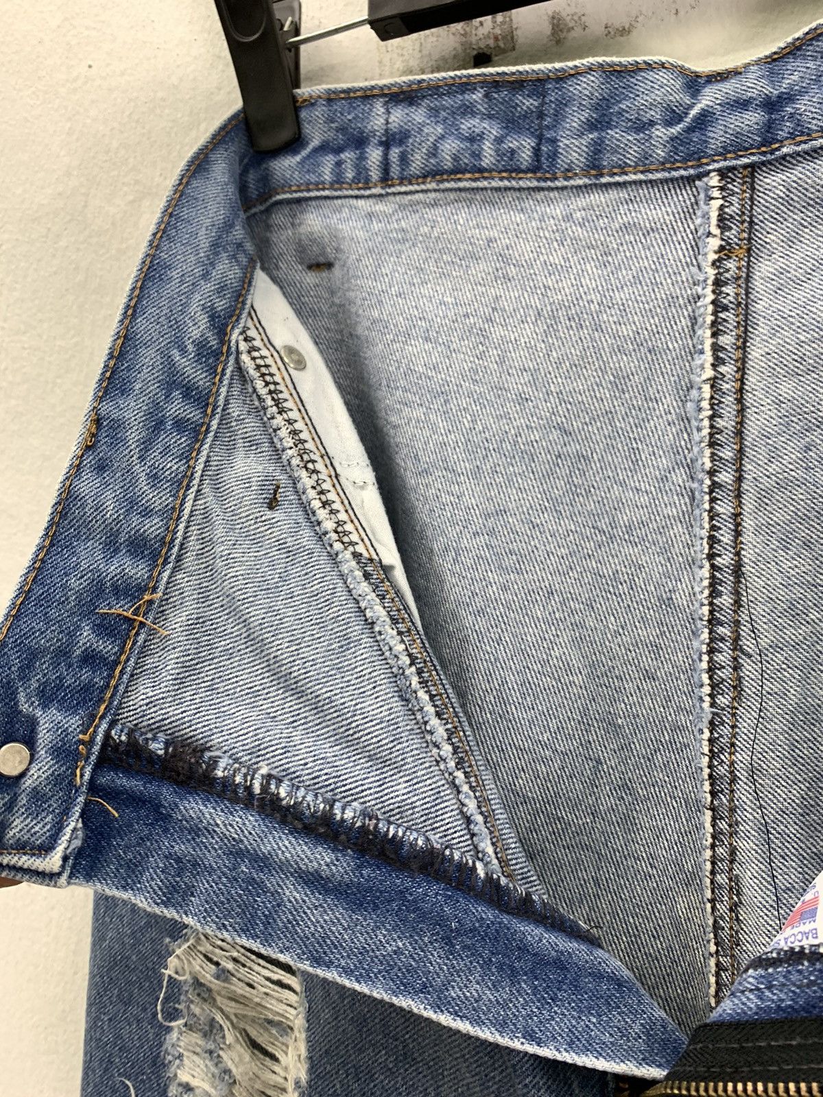Japanese Brand OZARK MOUNTAIN USA Vintag Rare Bacca Disstressed Denim Jean Size US 30 / EU 46 - 18 Thumbnail