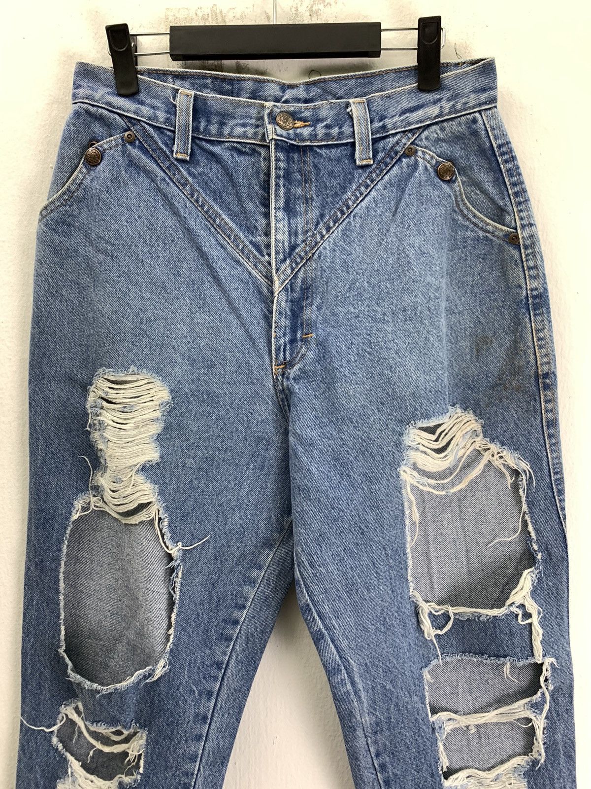 Japanese Brand OZARK MOUNTAIN USA Vintag Rare Bacca Disstressed Denim Jean Size US 30 / EU 46 - 4 Thumbnail