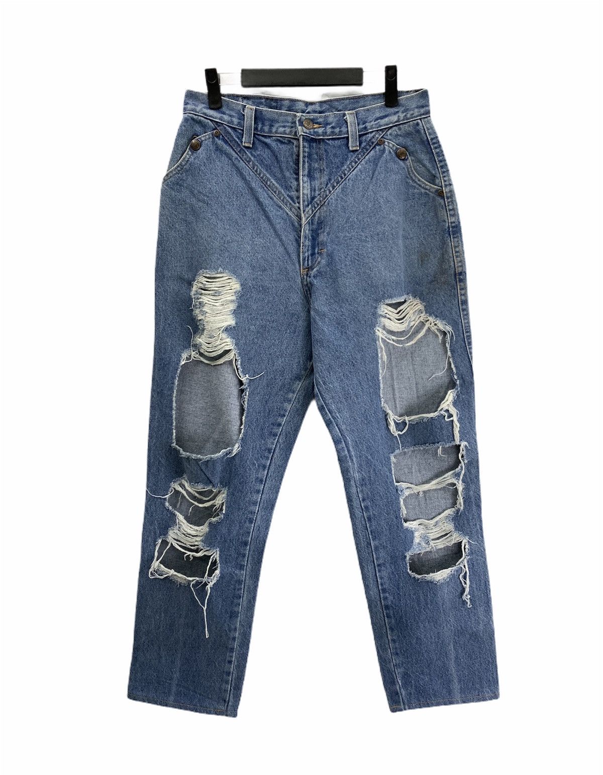 Japanese Brand OZARK MOUNTAIN USA Vintag Rare Bacca Disstressed Denim Jean Size US 30 / EU 46 - 1 Thumbnail