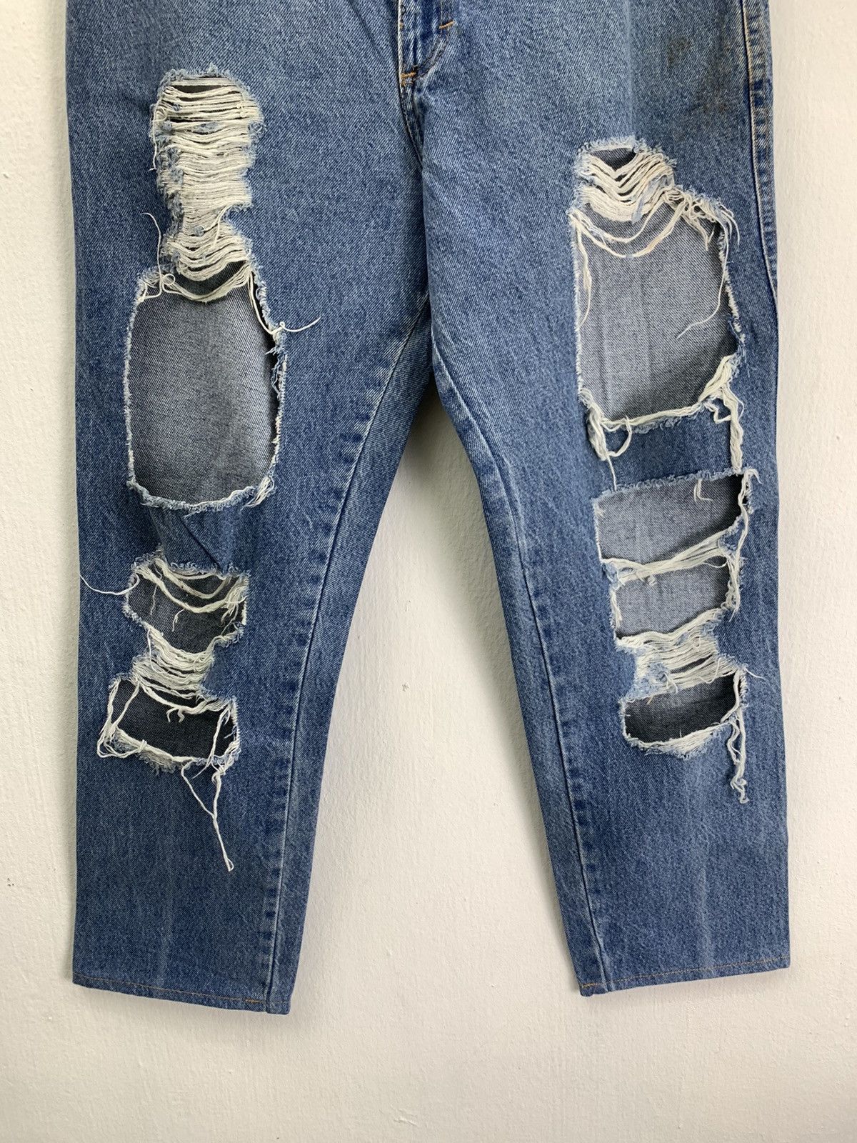 Japanese Brand OZARK MOUNTAIN USA Vintag Rare Bacca Disstressed Denim Jean Size US 30 / EU 46 - 5 Thumbnail