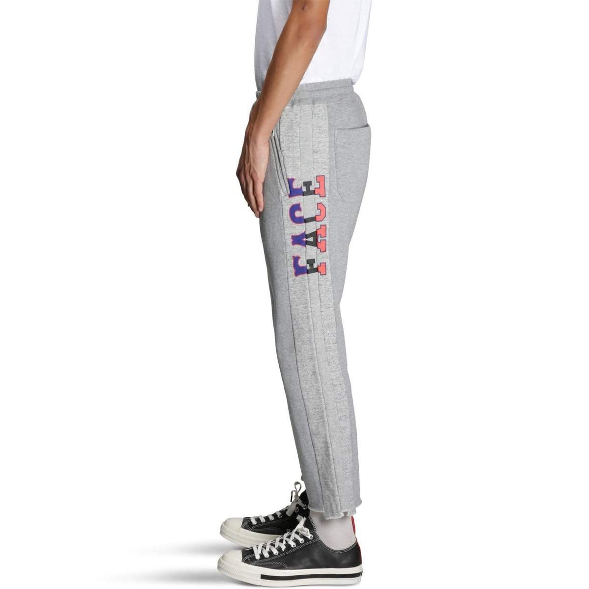 Facetasm Facetasm AW18 Deconstructed Rebuilt Cropped Sweatpants Size US 32 / EU 48 - 1 Thumbnail