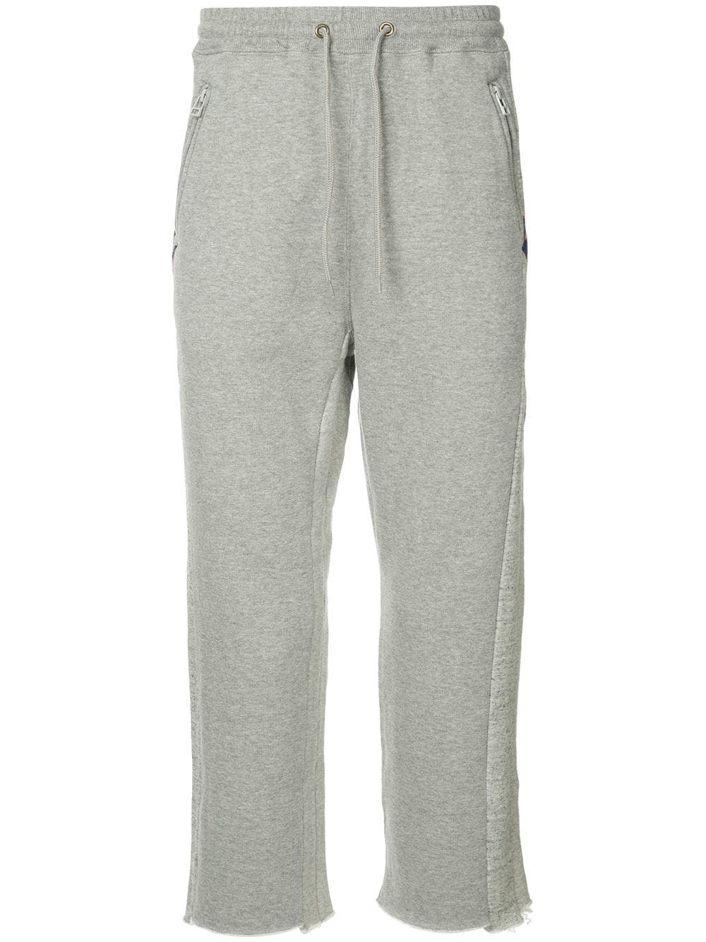 Facetasm Facetasm AW18 Deconstructed Rebuilt Cropped Sweatpants Size US 32 / EU 48 - 2 Thumbnail
