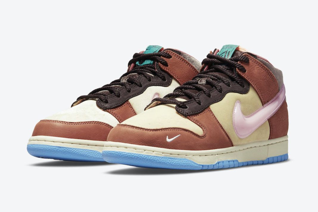 Nike × Social Status Social Status x Nike Chocolate Milk Dunk Mid Size US 13 / EU 46 - 1 Thumbnail