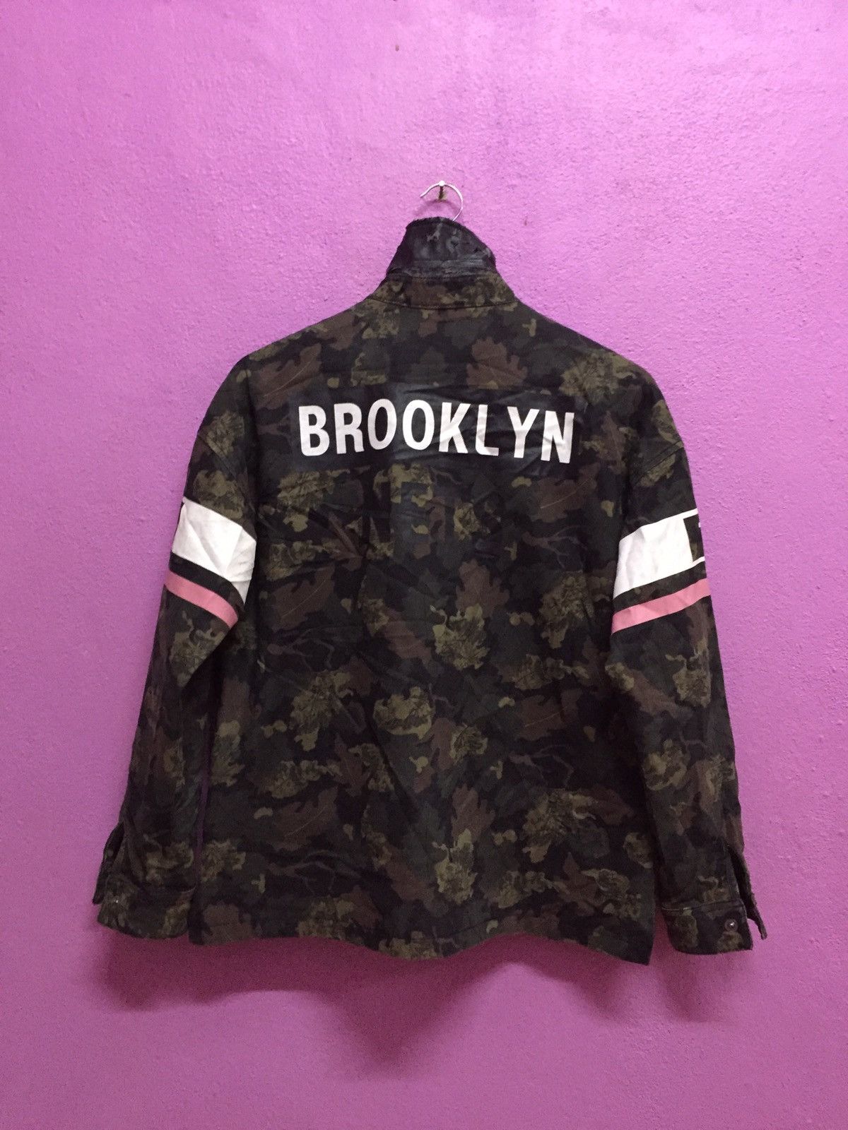NBA NBA Brooklyn Nets Camo Jackets Size US M / EU 48-50 / 2 - 2 Thumbnail