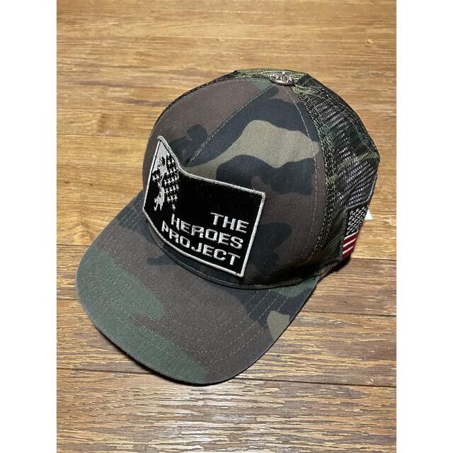 CHROME buy HEARTS THE HEROES PROJECT Camo trucker hat