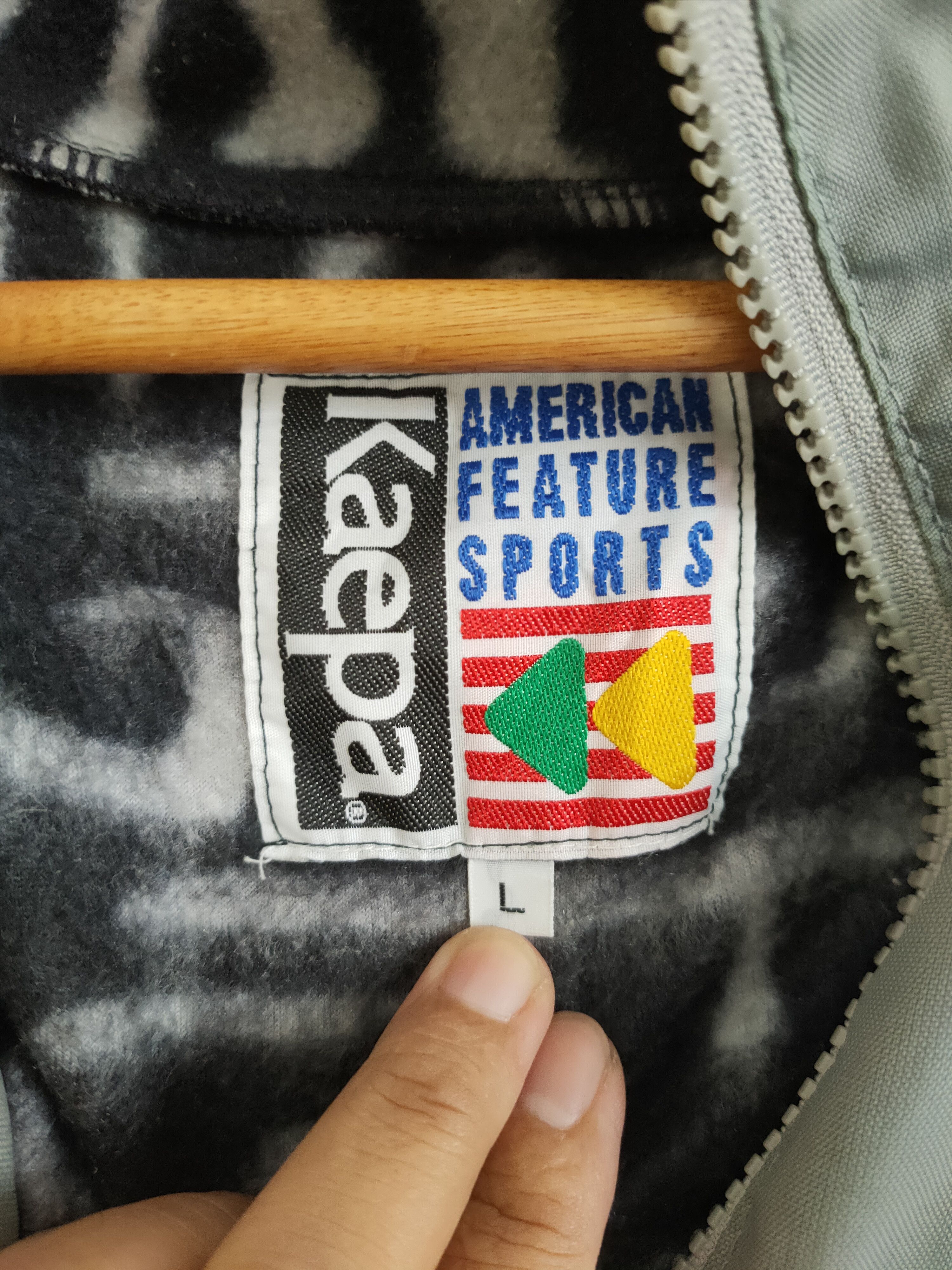 Kappa × Vintage Vintage Kappa American Feature Sports Size US L / EU 52-54 / 3 - 5 Thumbnail