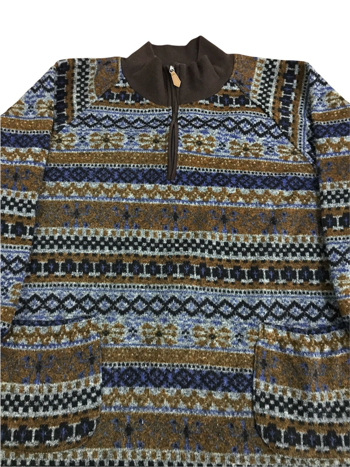 Japanese Brand Japanese Brand Cozy Time Multicolour Navajo Women Sweater Size M / US 6-8 / IT 42-44 - 3 Thumbnail