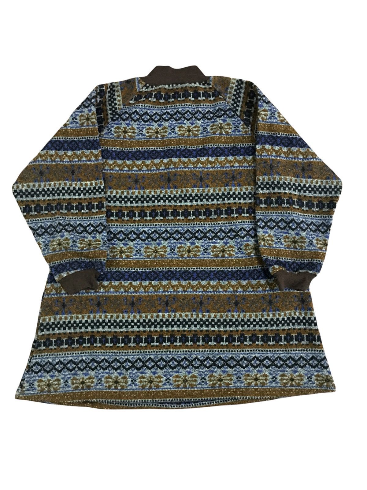 Japanese Brand Japanese Brand Cozy Time Multicolour Navajo Women Sweater Size M / US 6-8 / IT 42-44 - 2 Thumbnail