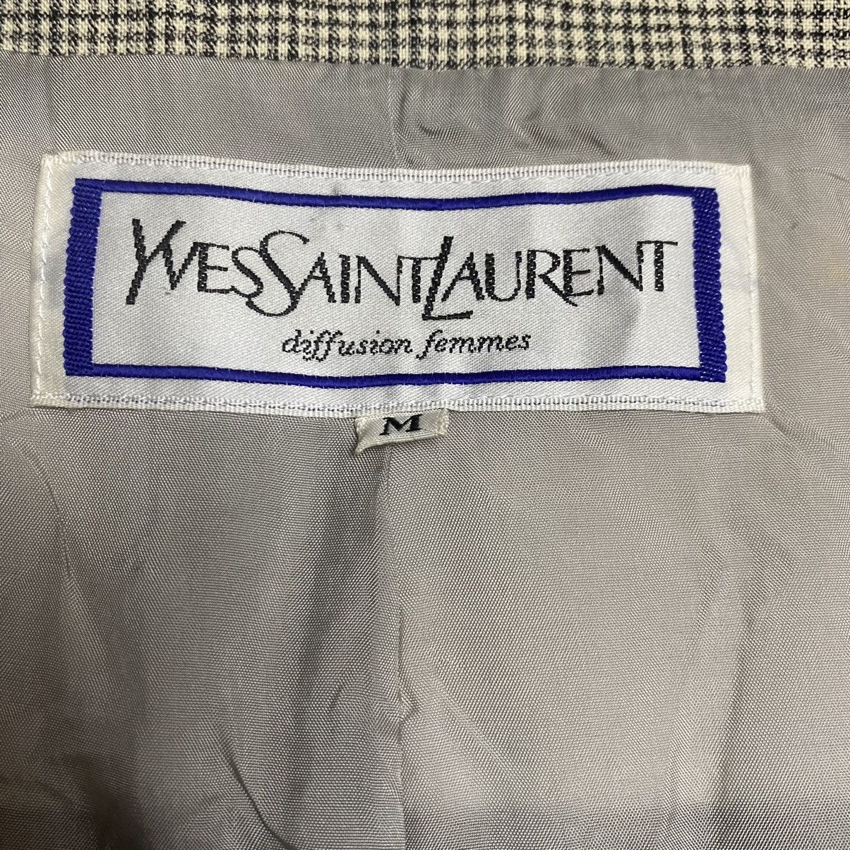 Vintage × Yves Saint Laurent Vintage Yves Saint Laurent Blazer Coats Size M / US 6-8 / IT 42-44 - 5 Thumbnail