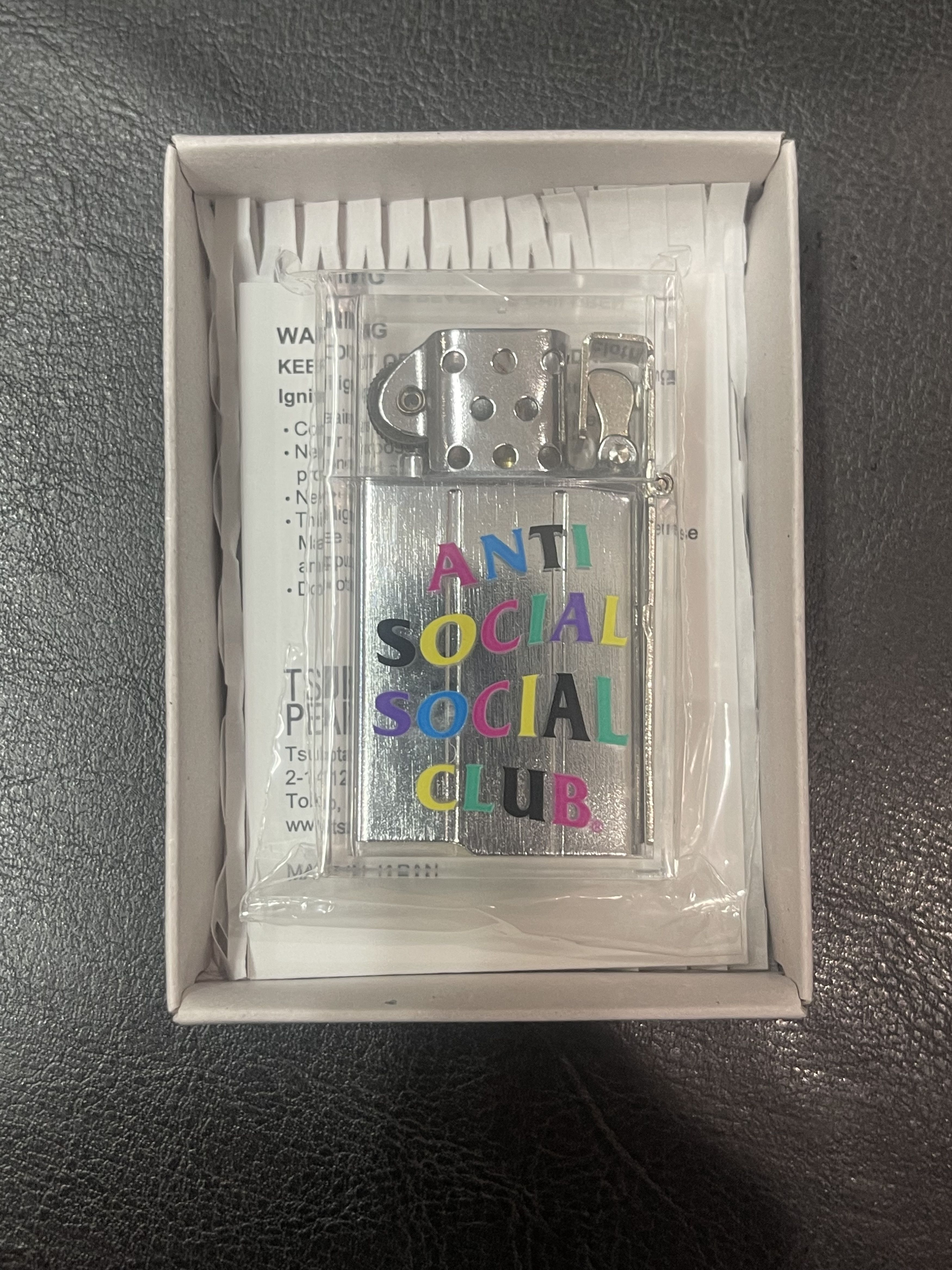 Anti Social Social Club × Other DS ASSC Tsubota Pearl So Many Ashes Clear Lighter Case BAPE Size ONE SIZE - 7 Thumbnail