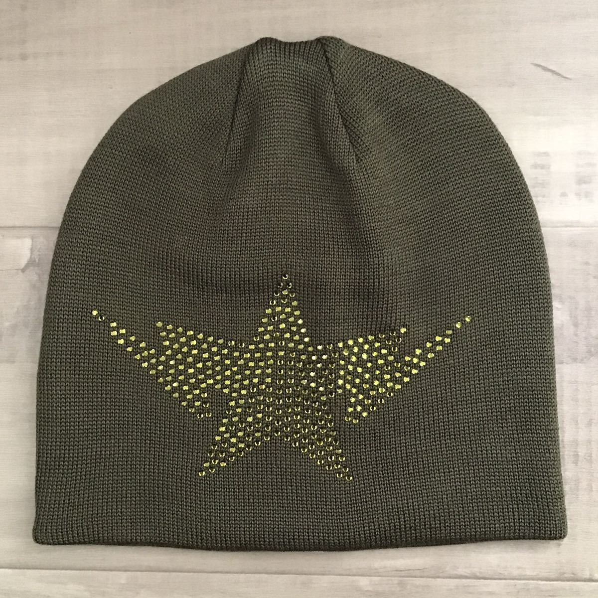 Bape Swarovski Beanie | Grailed