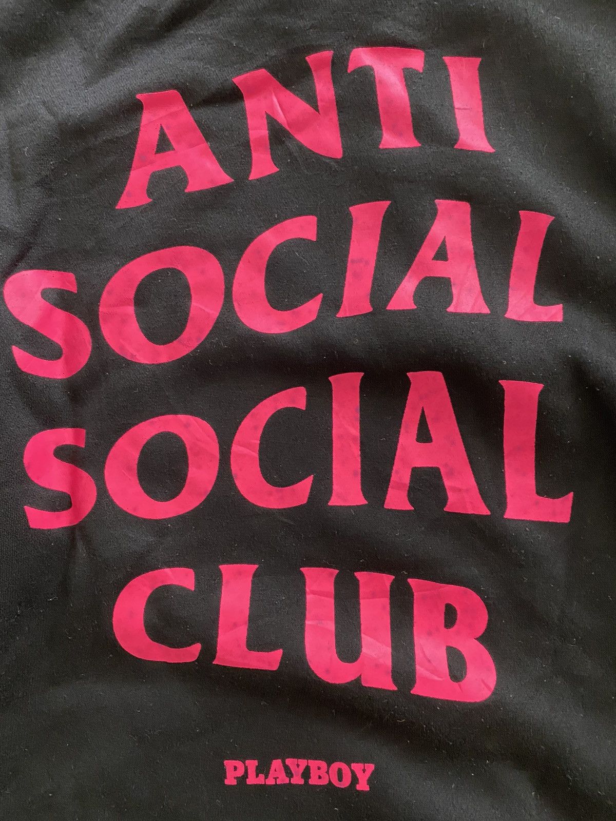 Anti Social Social Club × Playboy × Vintage 🇱🇷Rare Antisocial Social Club x Playboy Hoodie Size US XL / EU 56 / 4 - 7 Thumbnail