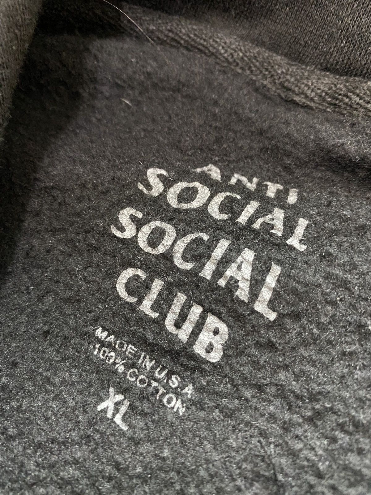 Anti Social Social Club × Playboy × Vintage 🇱🇷Rare Antisocial Social Club x Playboy Hoodie Size US XL / EU 56 / 4 - 5 Thumbnail