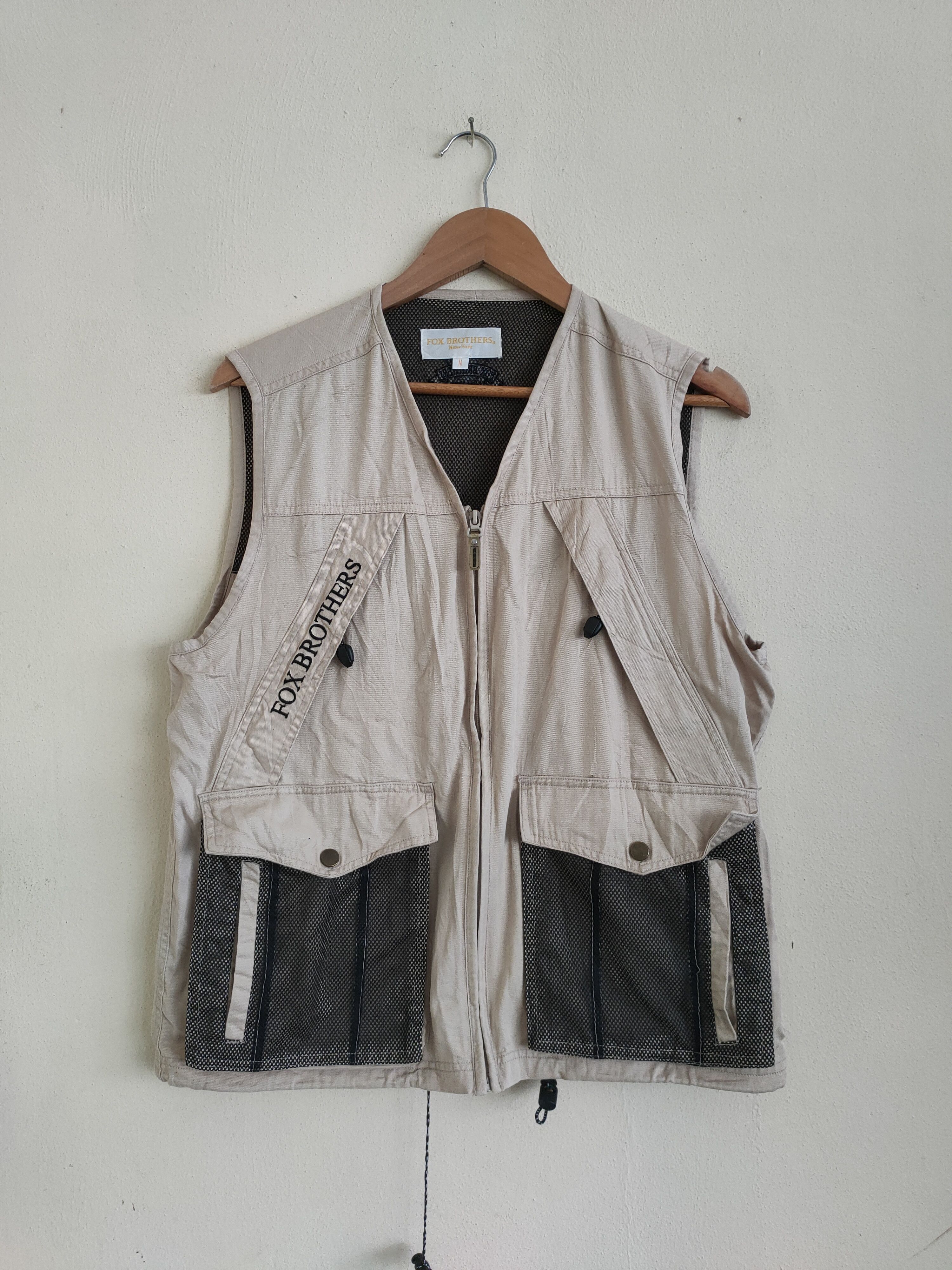 Japanese Brand × Vintage Fox Brother Casual Vest Size US M / EU 48-50 / 2 - 1 Thumbnail