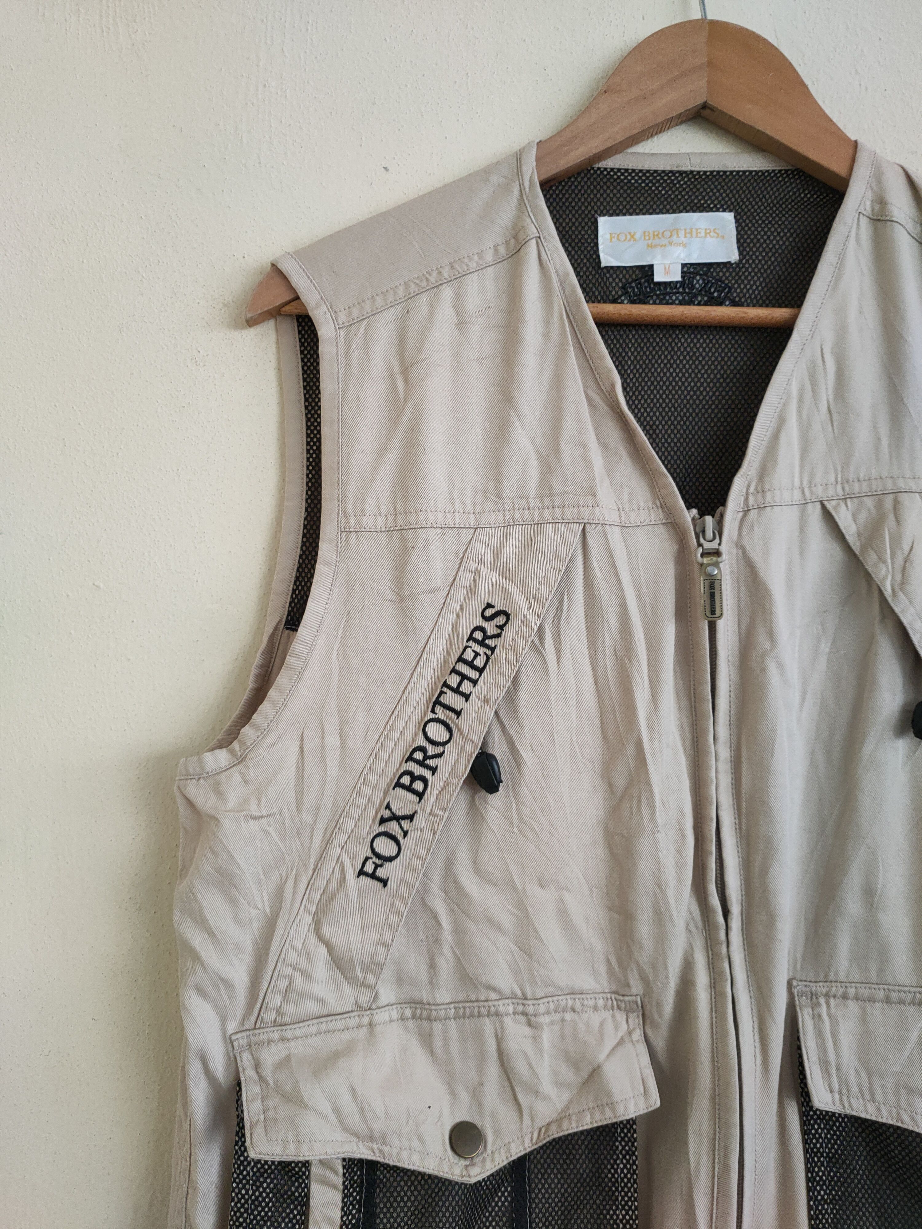 Japanese Brand × Vintage Fox Brother Casual Vest Size US M / EU 48-50 / 2 - 5 Thumbnail