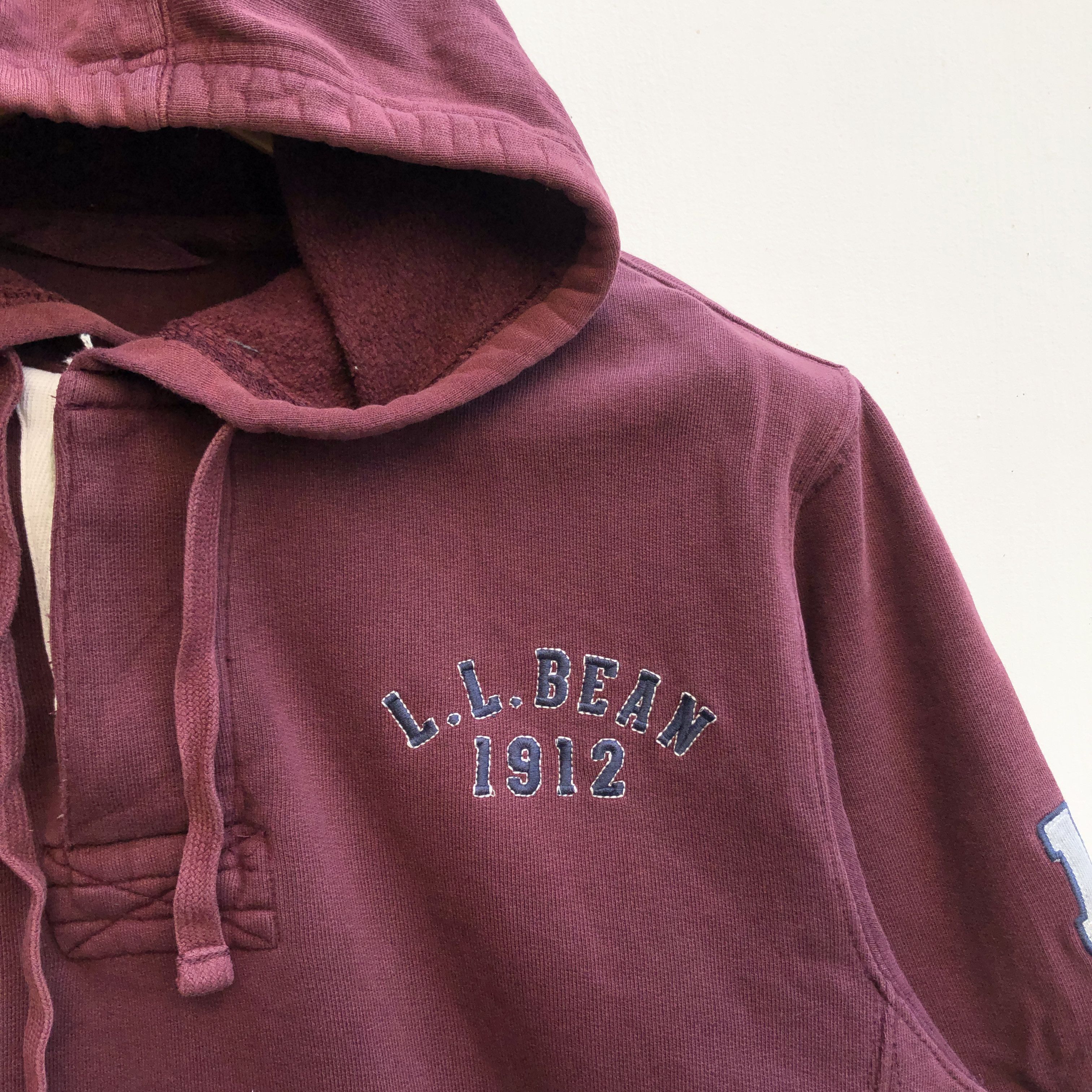 L.L. Bean Vintage LL BEAN Hoodie Pullover #0954-32 Size US M / EU 48-50 / 2 - 2 Thumbnail