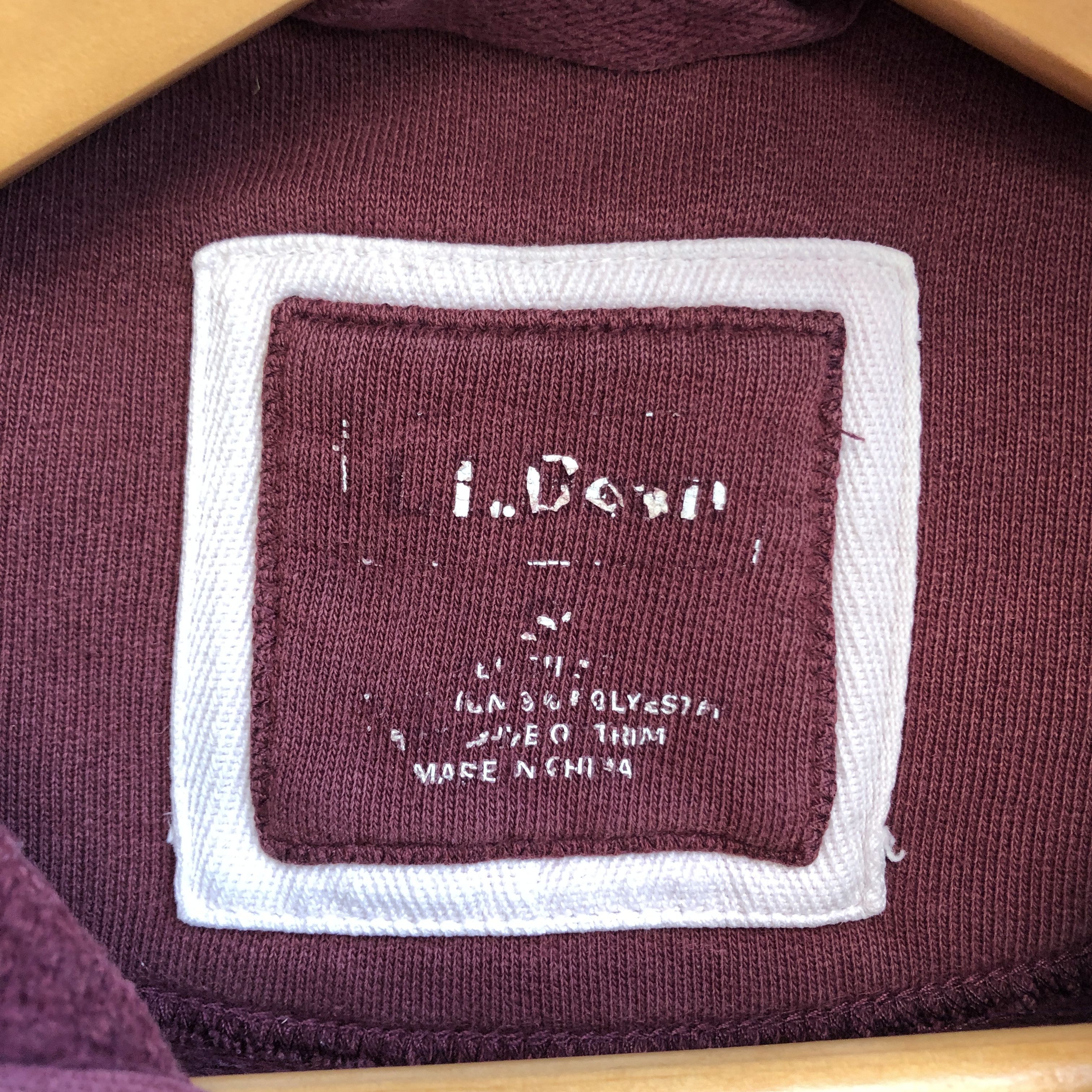 L.L. Bean Vintage LL BEAN Hoodie Pullover #0954-32 Size US M / EU 48-50 / 2 - 7 Thumbnail