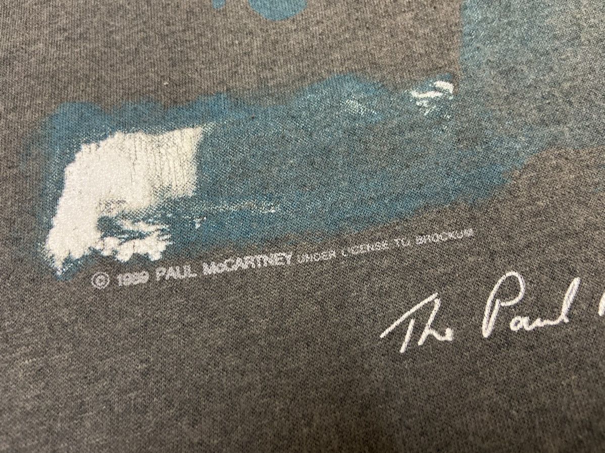 Band Tees × Vintage 90's PAUL McCARTNEY World Tour 89/90 Under Licence Brockum Size US L / EU 52-54 / 3 - 6 Thumbnail