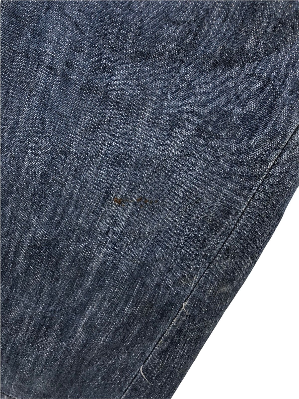 Japanese Brand 🔥🔥Japanese FR Multipocket Indigo Cargo Flare Jeans Size US 33 - 10 Thumbnail