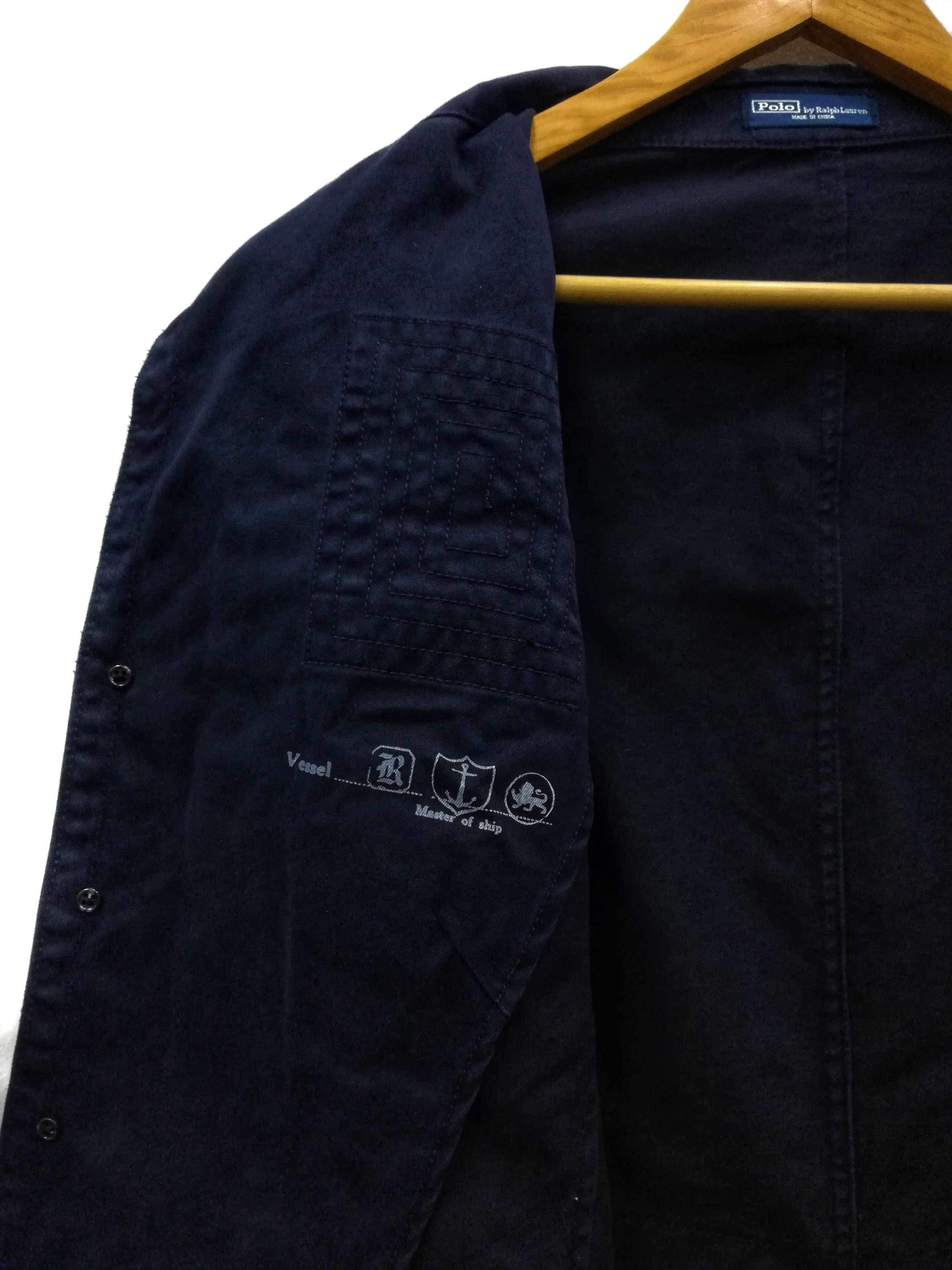 Polo Ralph Lauren × Ralph Lauren × Vintage 🔥Polo Ralph Lauren Multi Pocket Button Up Blazers Jacket🔥 Size US S / EU 44-46 / 1 - 11 Thumbnail