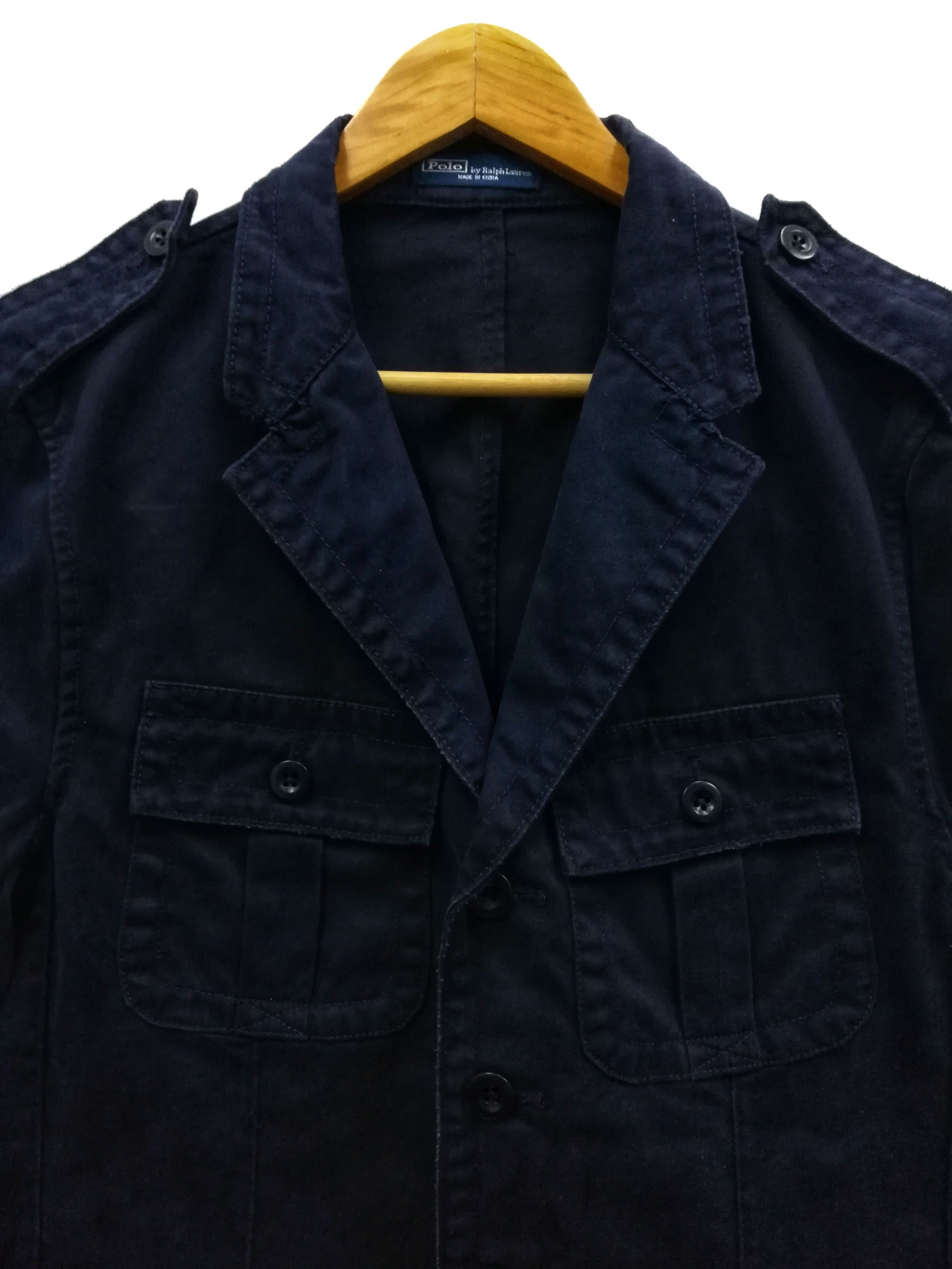 Polo Ralph Lauren × Ralph Lauren × Vintage 🔥Polo Ralph Lauren Multi Pocket Button Up Blazers Jacket🔥 Size US S / EU 44-46 / 1 - 5 Thumbnail