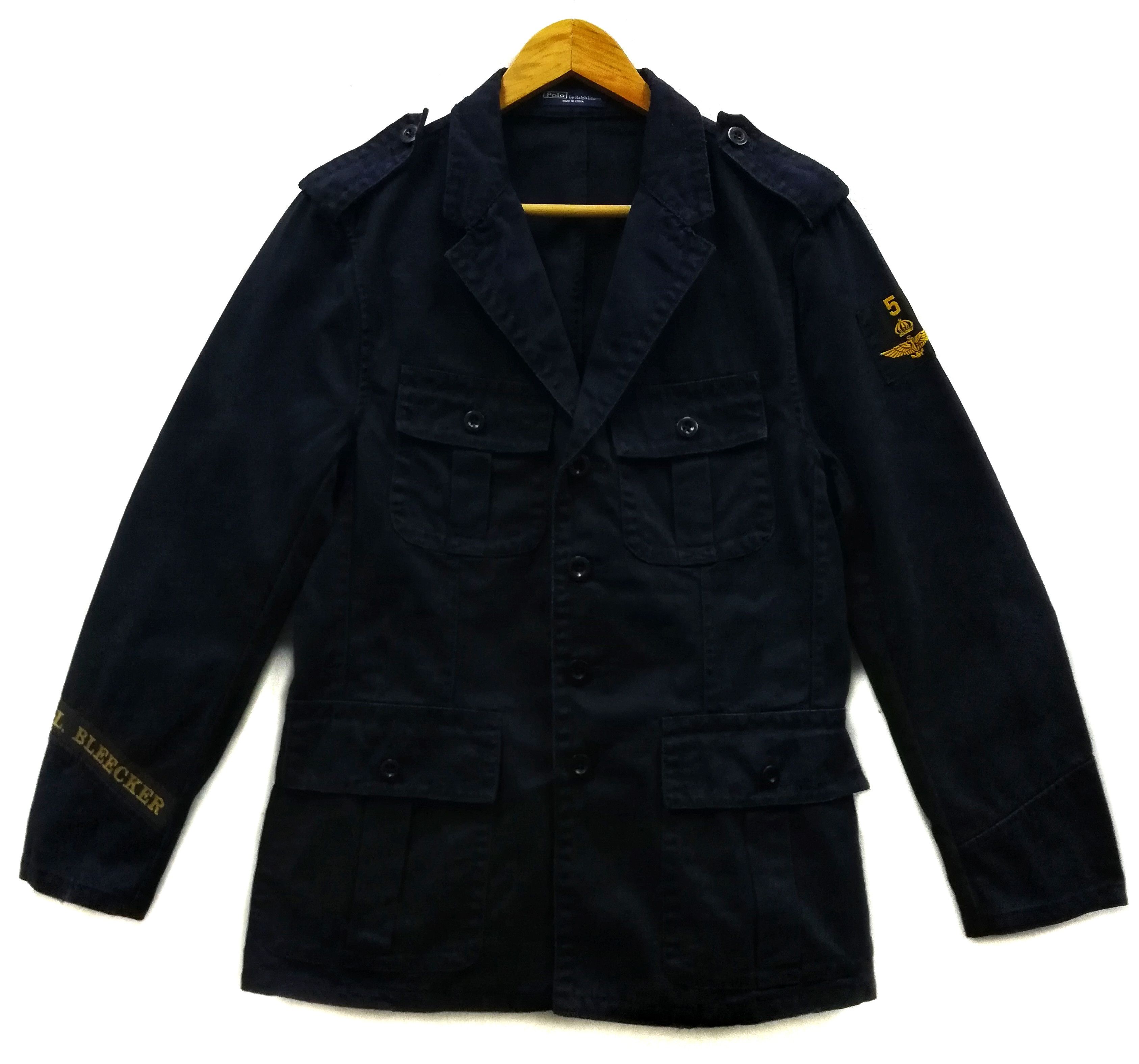 Polo Ralph Lauren × Ralph Lauren × Vintage 🔥Polo Ralph Lauren Multi Pocket Button Up Blazers Jacket🔥 Size US S / EU 44-46 / 1 - 1 Thumbnail