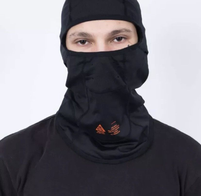 image of Errolson Hugh x Nike Acg Nikelab Acg Balaclava Fw2017 in Black, Men's