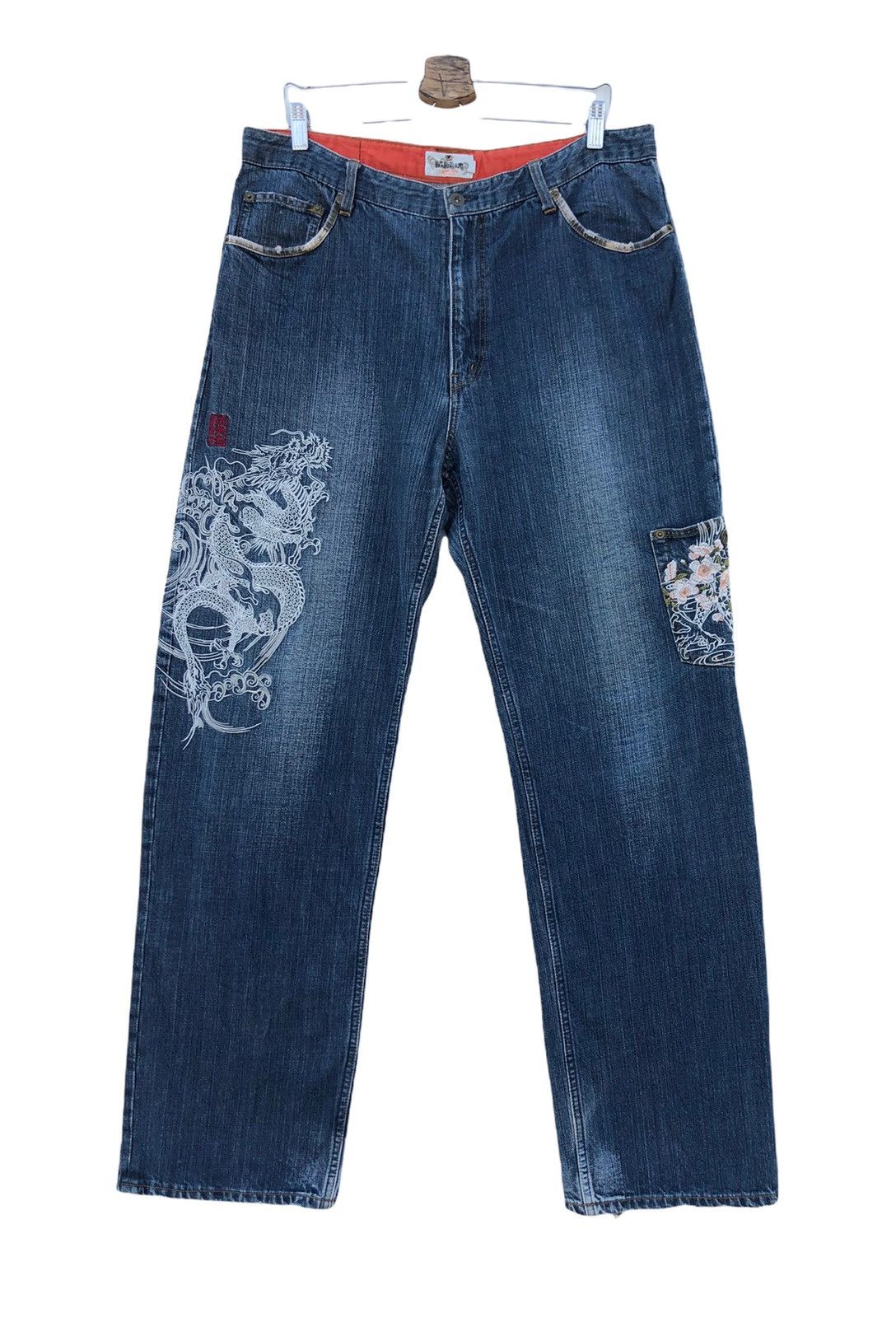 Karakuri Tamashii 🔥🔥Karakuri Tamashi Dragon Multipocket Jeans Size US 36 / EU 52 - 1 Thumbnail