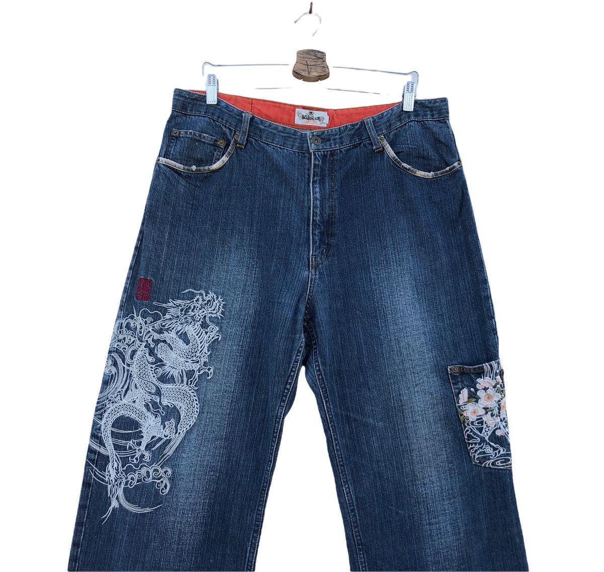 Karakuri Tamashii 🔥🔥Karakuri Tamashi Dragon Multipocket Jeans Size US 36 / EU 52 - 3 Thumbnail