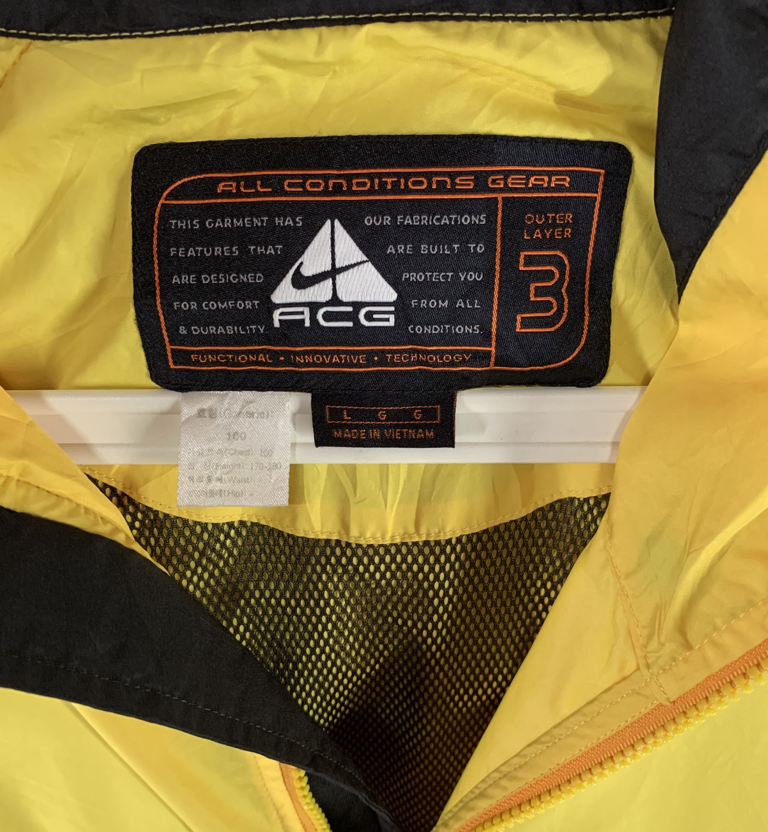 Nike ACG × Vintage Nike acg small logo vintage windbreaker anorak Size US L / EU 52-54 / 3 - 8 Thumbnail
