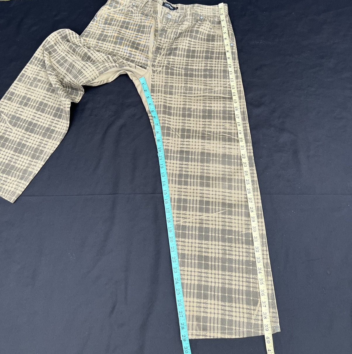 Carhartt Carhartt X Montage Abstract Checkered Pant Size US 34 / EU 50 - 4 Thumbnail