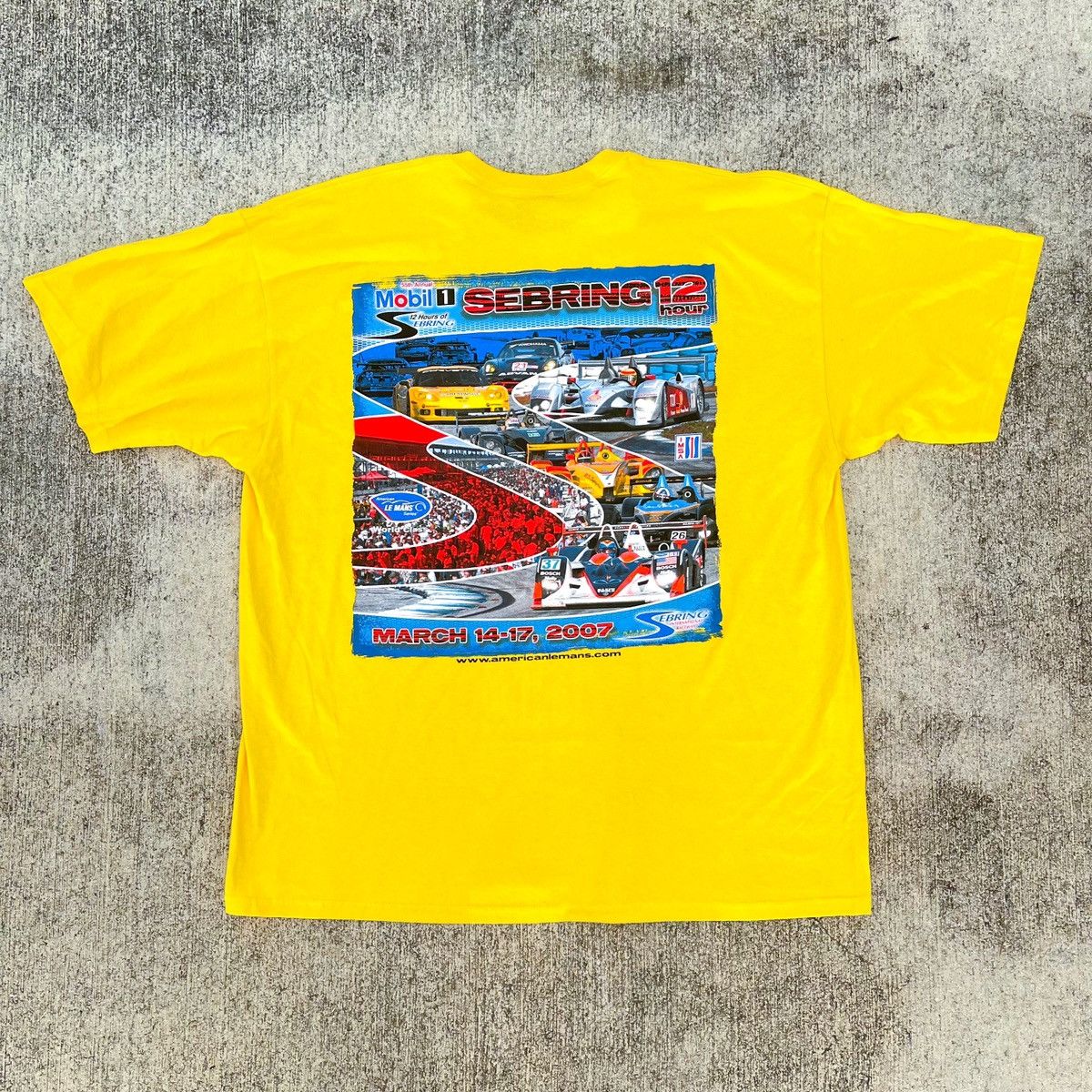 NASCAR × Vintage Vintage Sebring Racing NASCAR Car Streetwear Tee Size US XXL / EU 58 / 5 - 1 Thumbnail