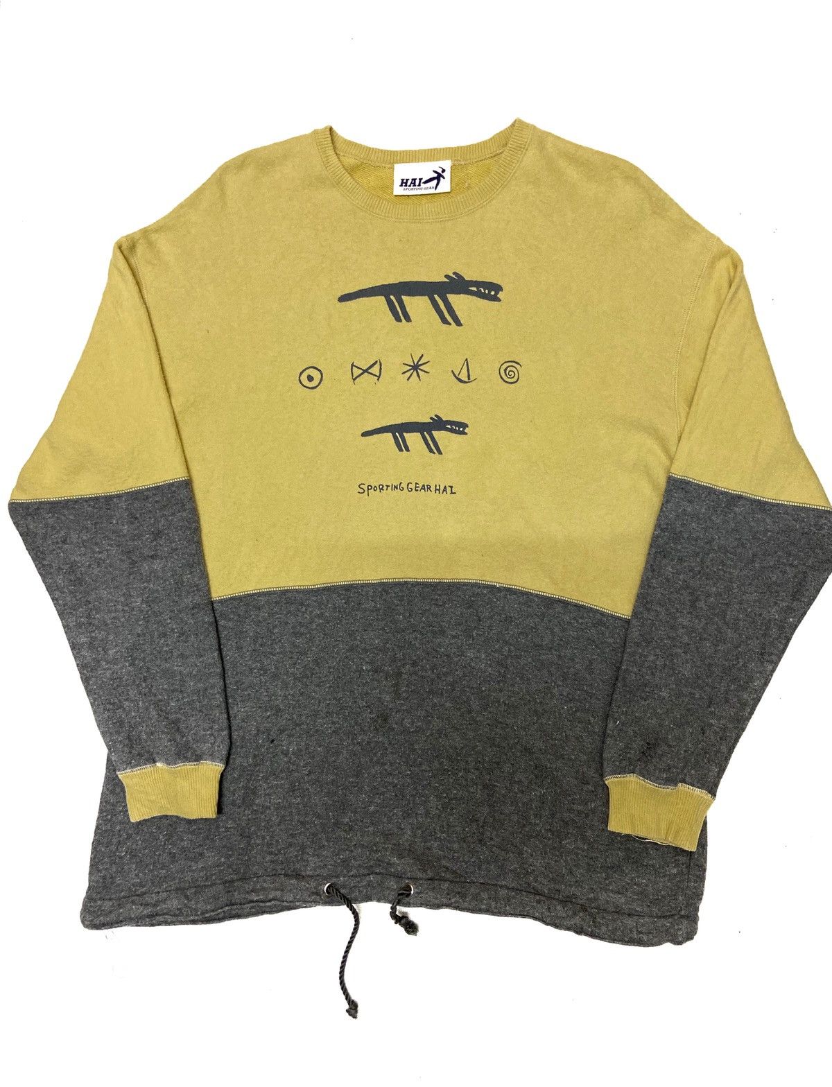 Hai Sporting Gear × Issey Miyake Issey Miyake Hai Sporting Gear Crewneck Jumper Sweatshirt Size US M / EU 48-50 / 2 - 3 Thumbnail