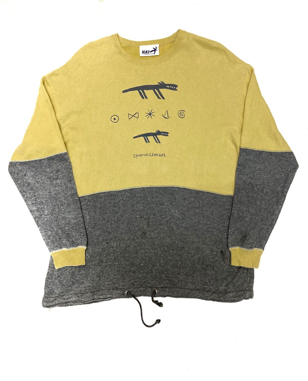 Hai Sporting Gear × Issey Miyake Issey Miyake Hai Sporting Gear Crewneck Jumper Sweatshirt Size US M / EU 48-50 / 2 - 1 Thumbnail