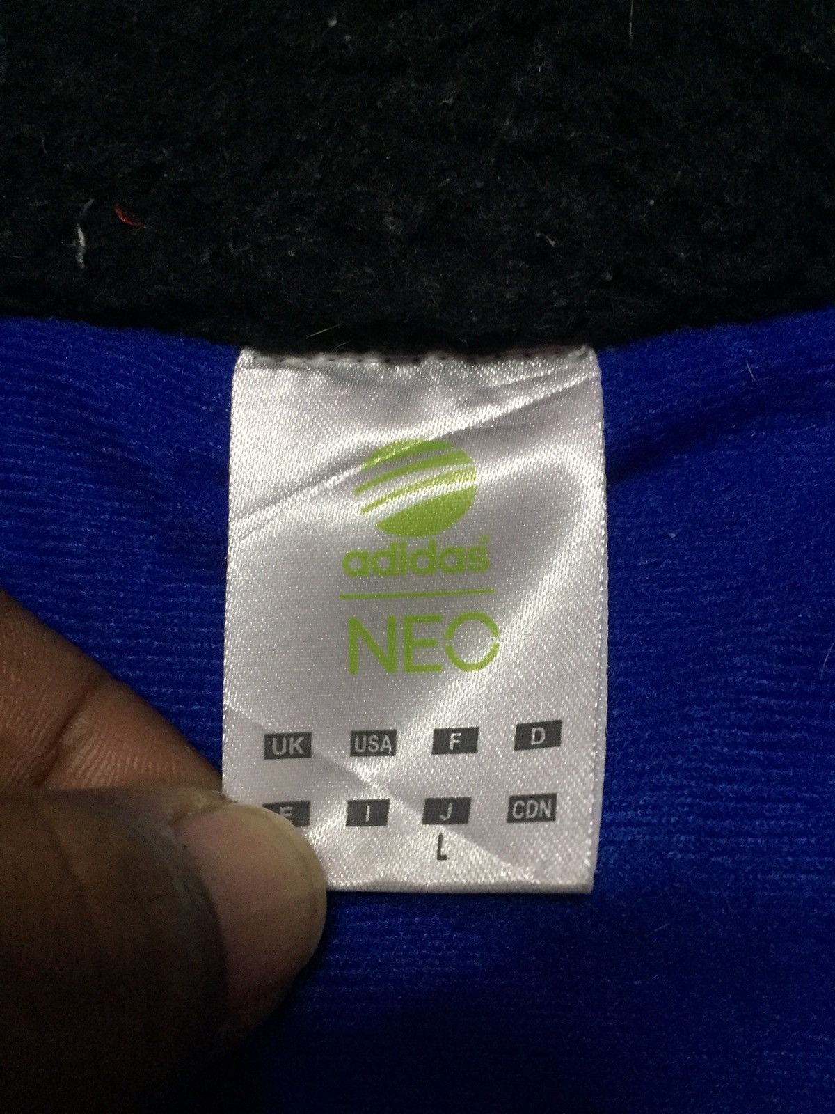 Adidas Adidas Neo Fleece Jackets Size L Size US L / EU 52-54 / 3 - 3 Thumbnail