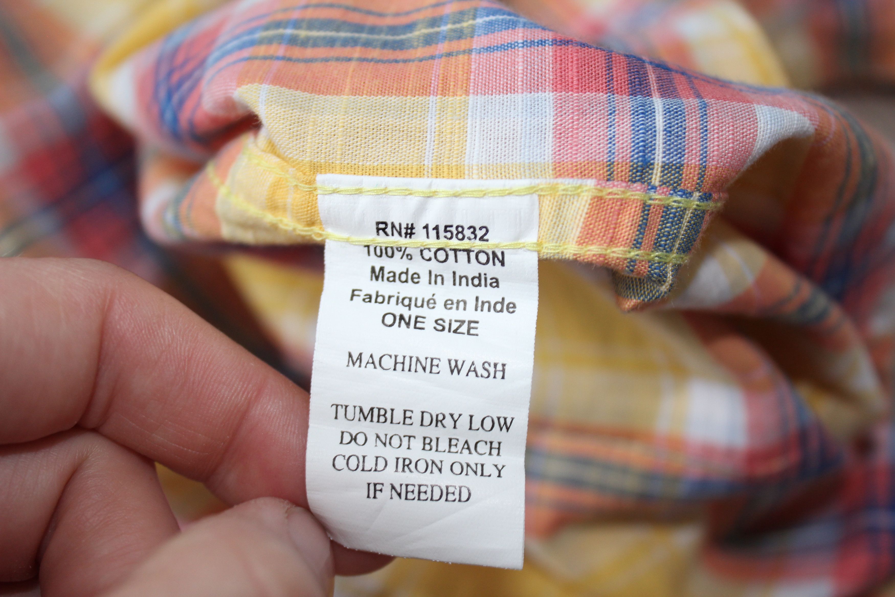 Gant GANT Long Sleeve Linen Check Shirt Size US M / EU 48-50 / 2 - 7 Thumbnail