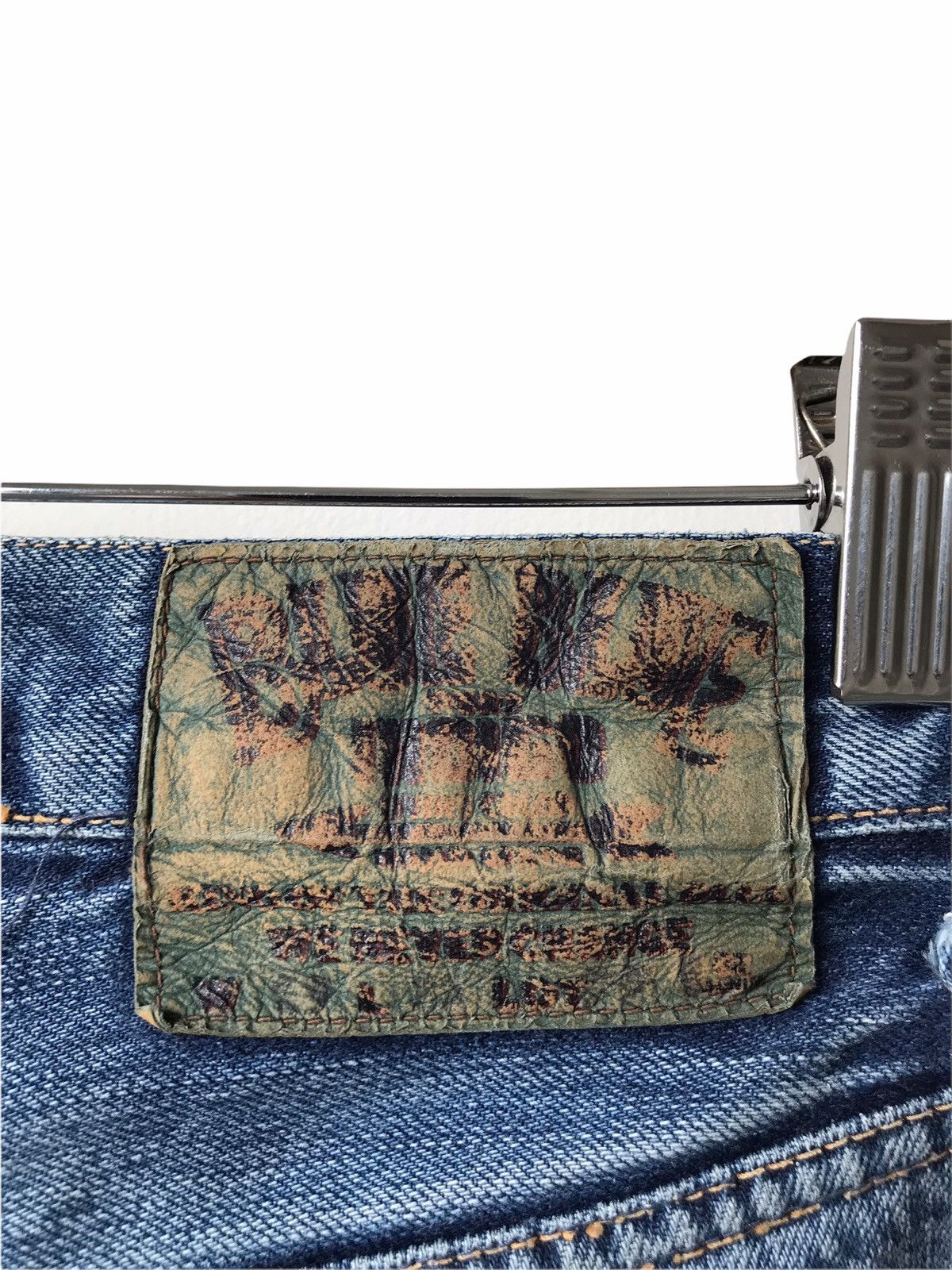 Blue Blue Japan Vintage BLUE BLUE Japan X HR Market Iron Denim Jeans Size US 29 - 6 Thumbnail