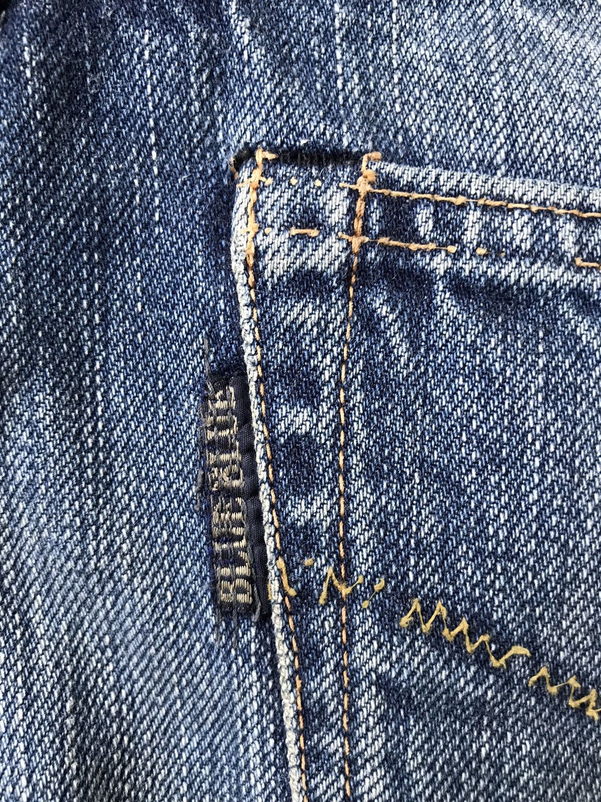 Blue Blue Japan Vintage BLUE BLUE Japan X HR Market Iron Denim Jeans Size US 29 - 13 Thumbnail