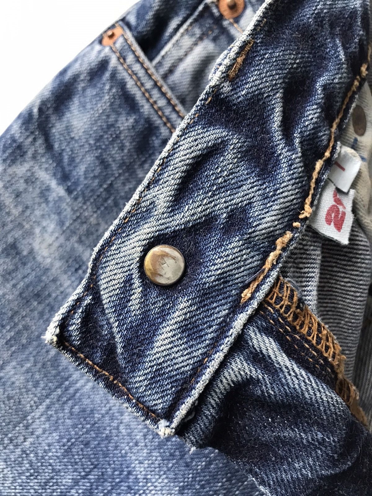 Blue Blue Japan Vintage BLUE BLUE Japan X HR Market Iron Denim Jeans Size US 29 - 10 Thumbnail