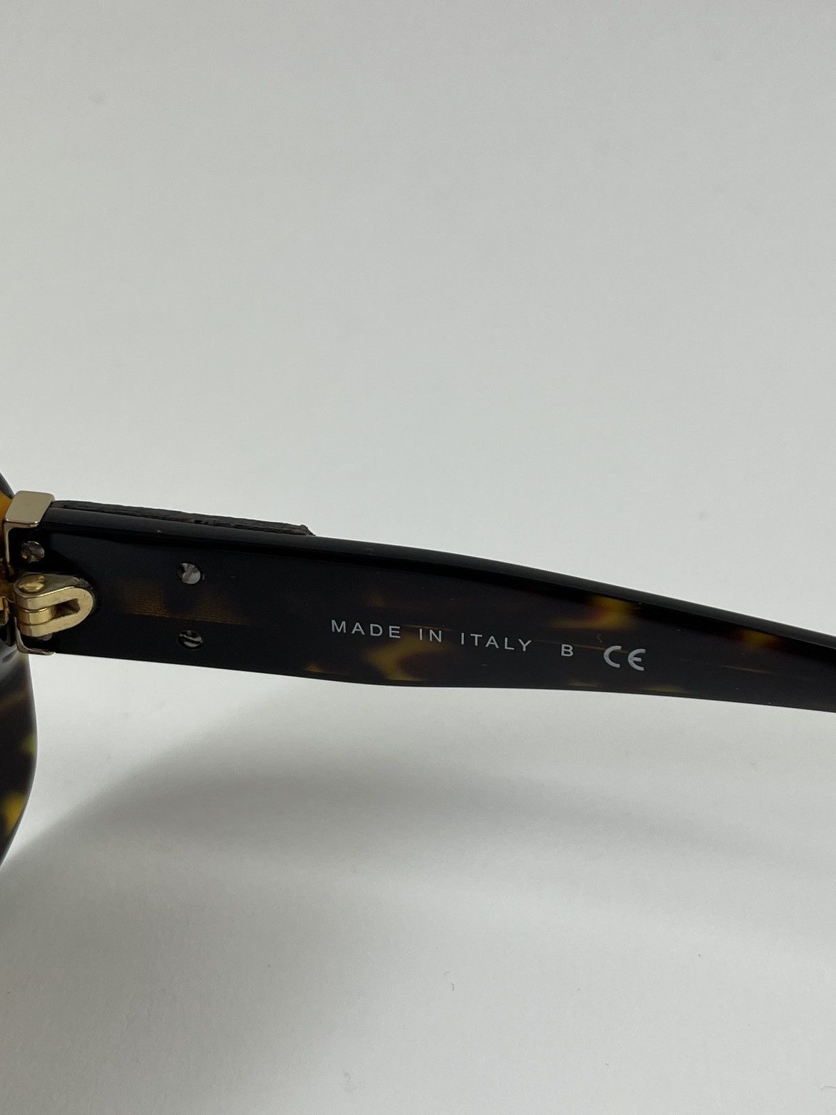 Chanel Chanel Sunglasses Brown Tortoise W/Gold Turn Lock CC Logo Size ONE SIZE - 7 Thumbnail